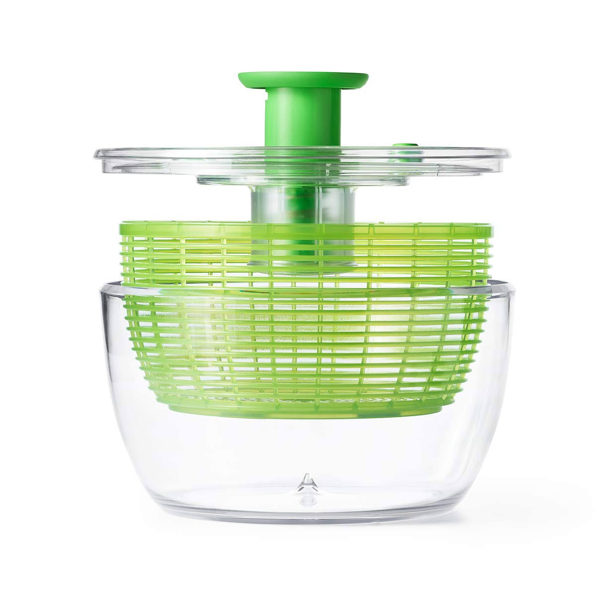 Oxo Good Grips Salad Spinner, Clear/Green