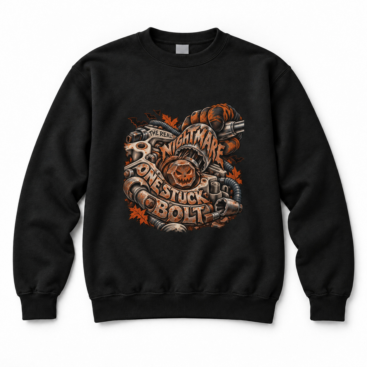 One Stuck Bolt Nightmare Crewneck Sweatshirt
