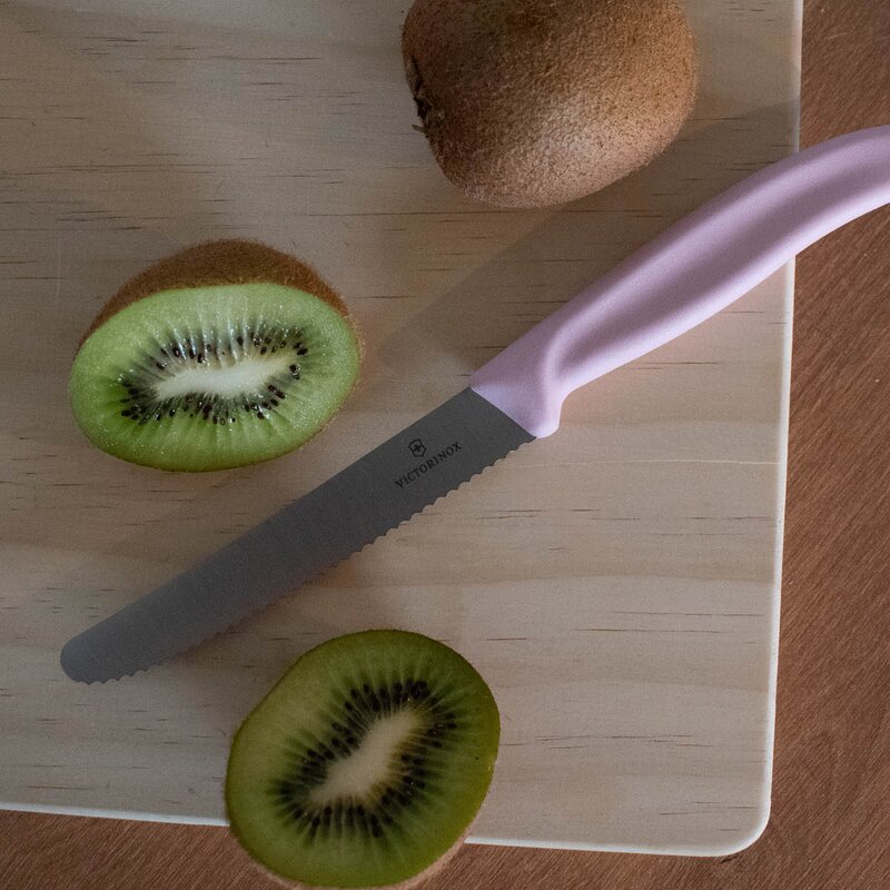 Swiss Classic tomatkniv 11 cm rosa