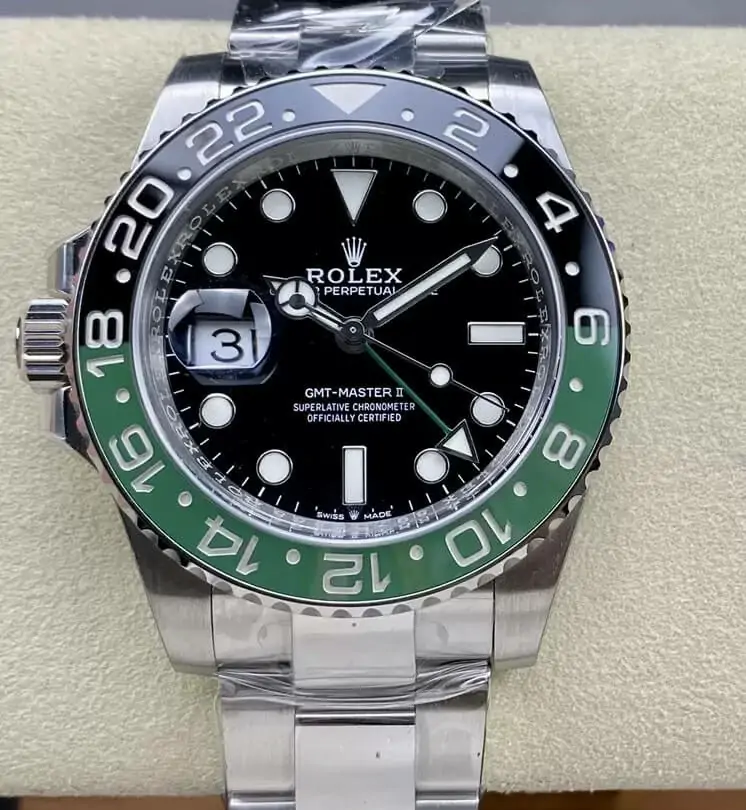 Rolex GMT Master II M126720VTNR-0001 C+ Factory Black Green Bezel