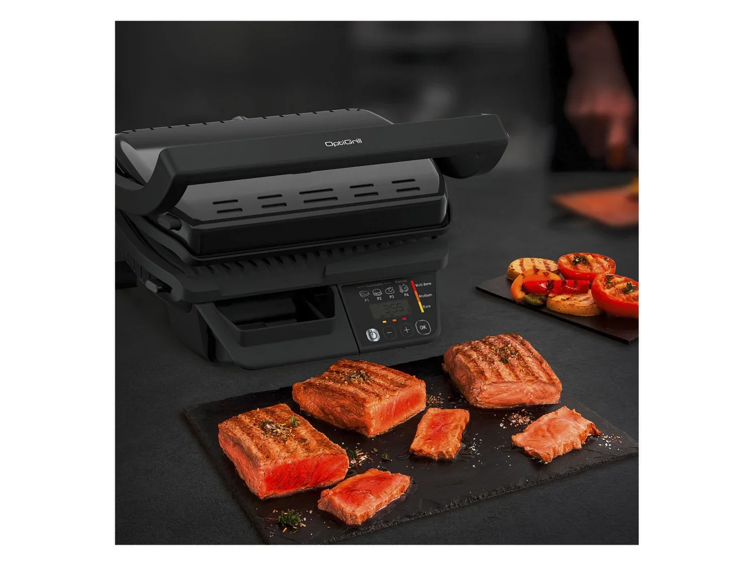 Tefal Grill OptiGrill GC7P08, 2000 W