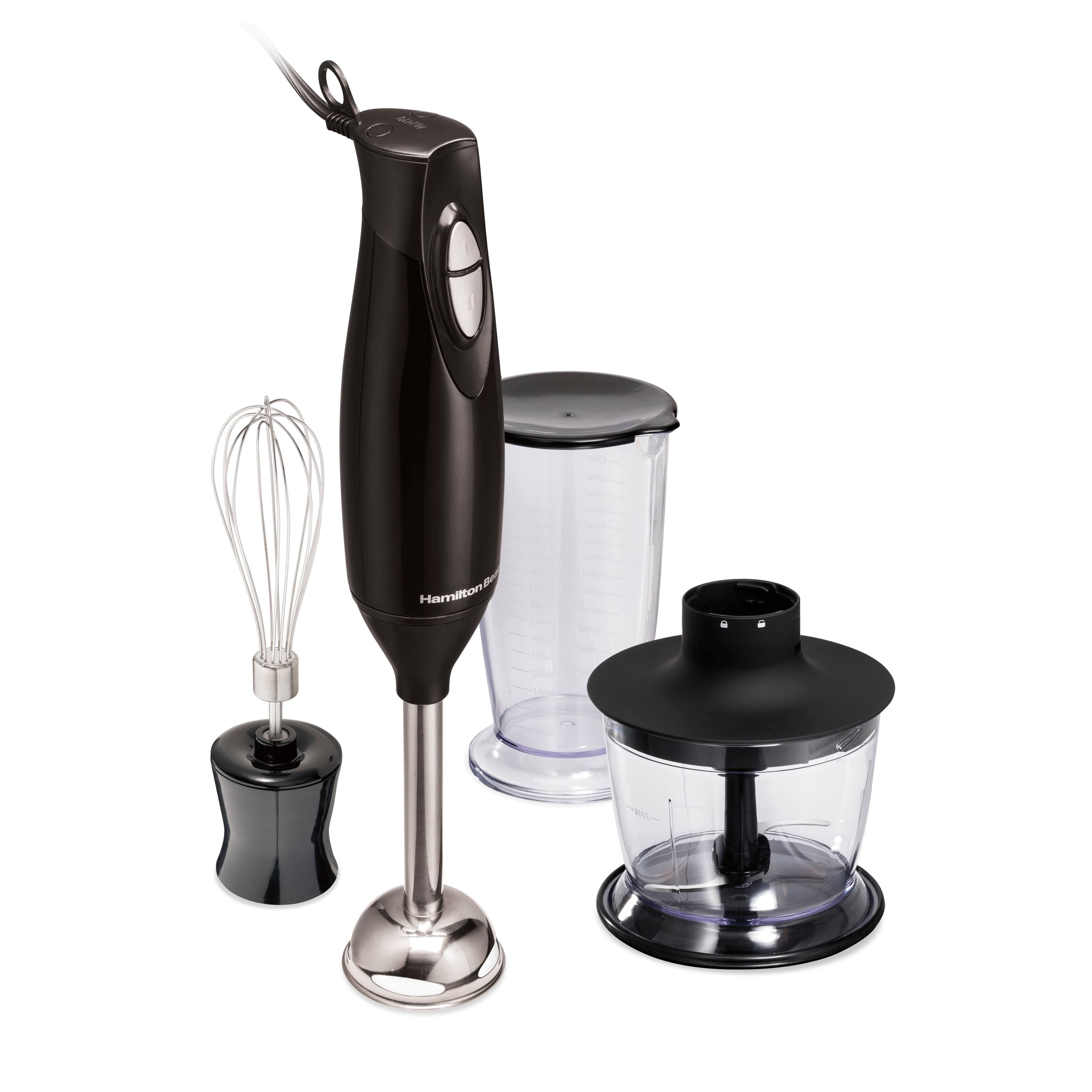 Hamilton Beach 59768 7 Piece Hand Blender Set - Black