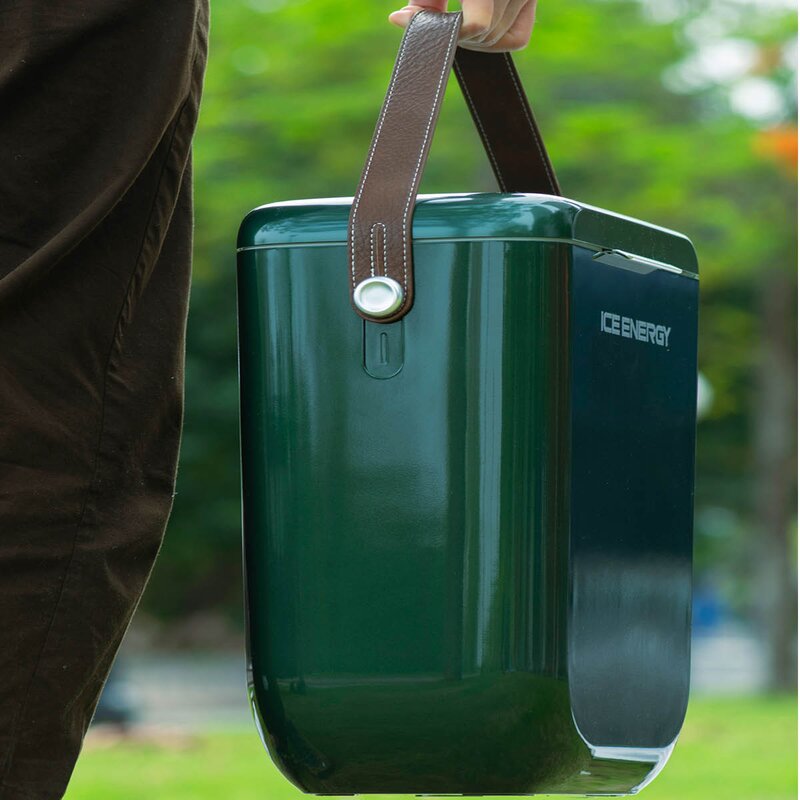 Iceenergy kjølebag 10L mørk grønn