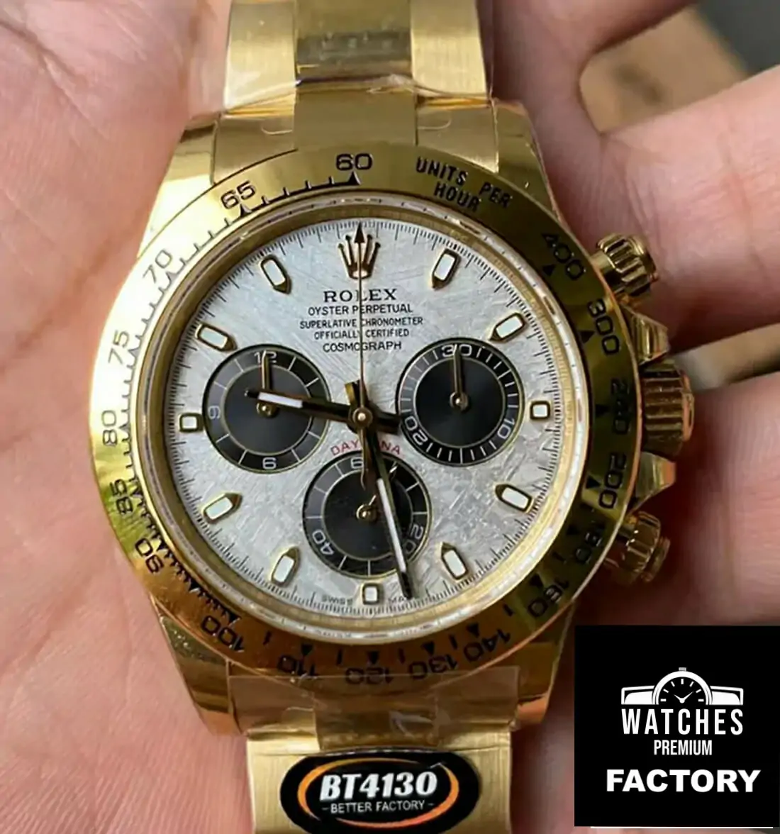 Rolex Daytona M116508-0015 BT Factory White Dial