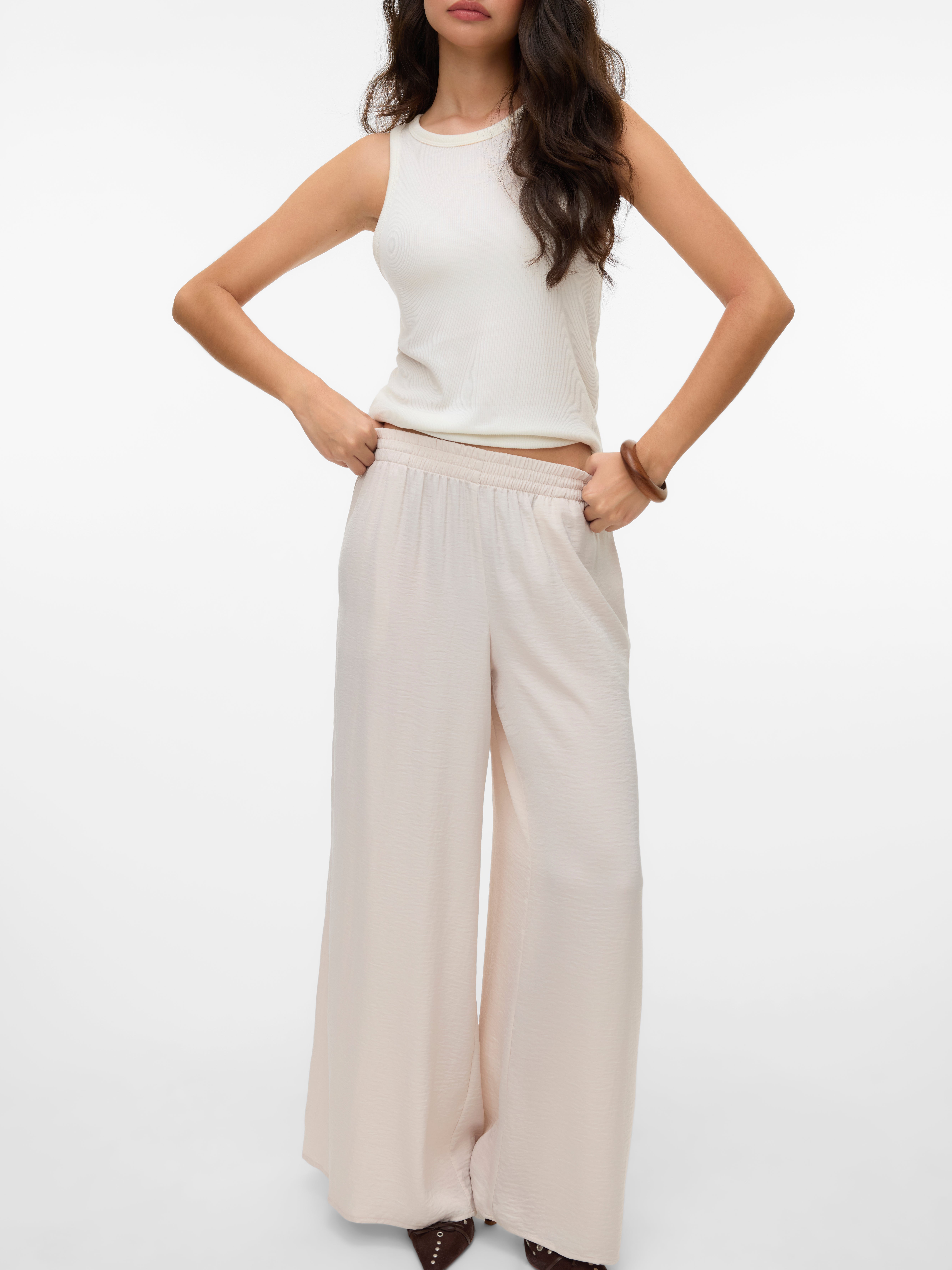 VERO MODA® SNVICKY Mid waist Trousers