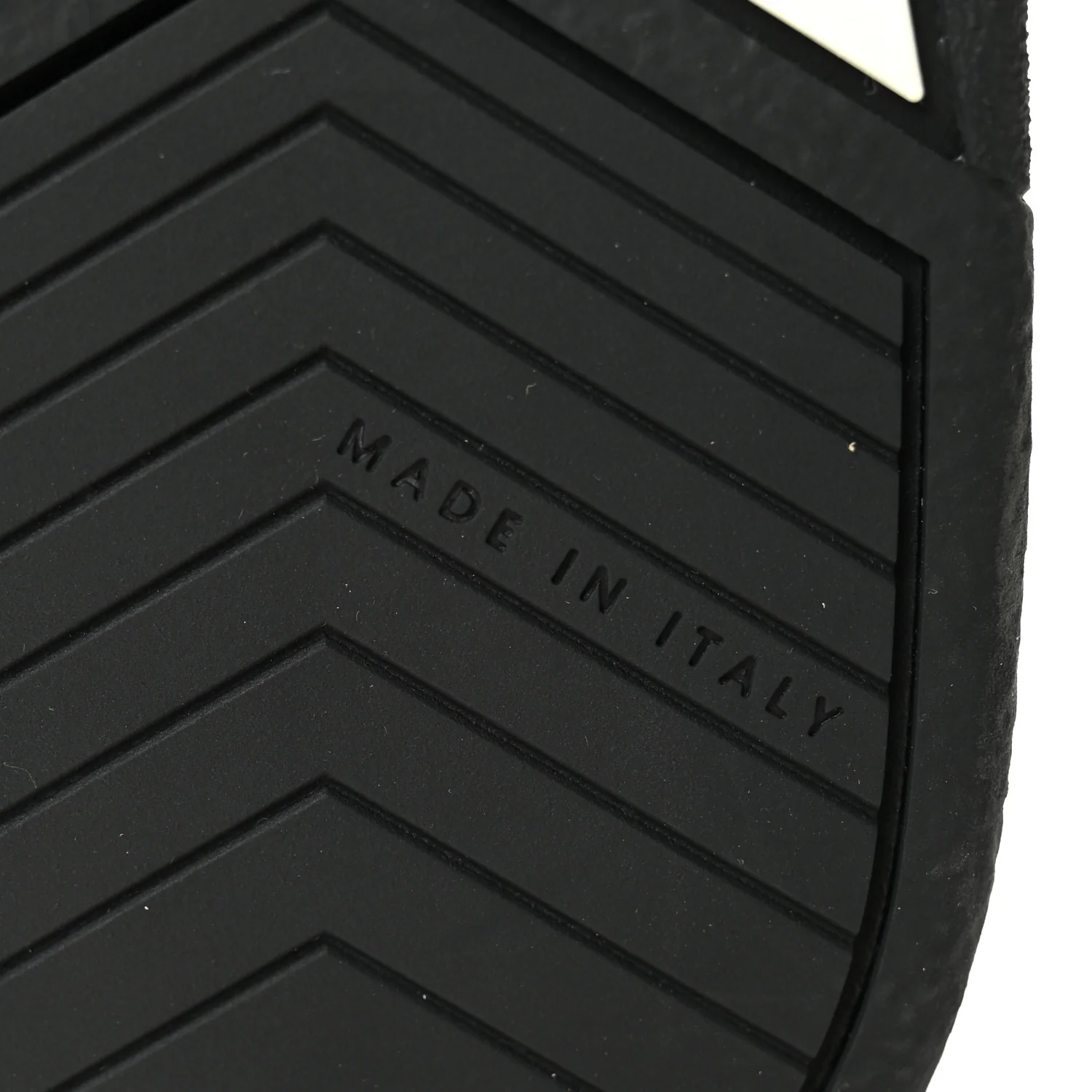 Calfskin Suede Logo Sneakers 38 Black
