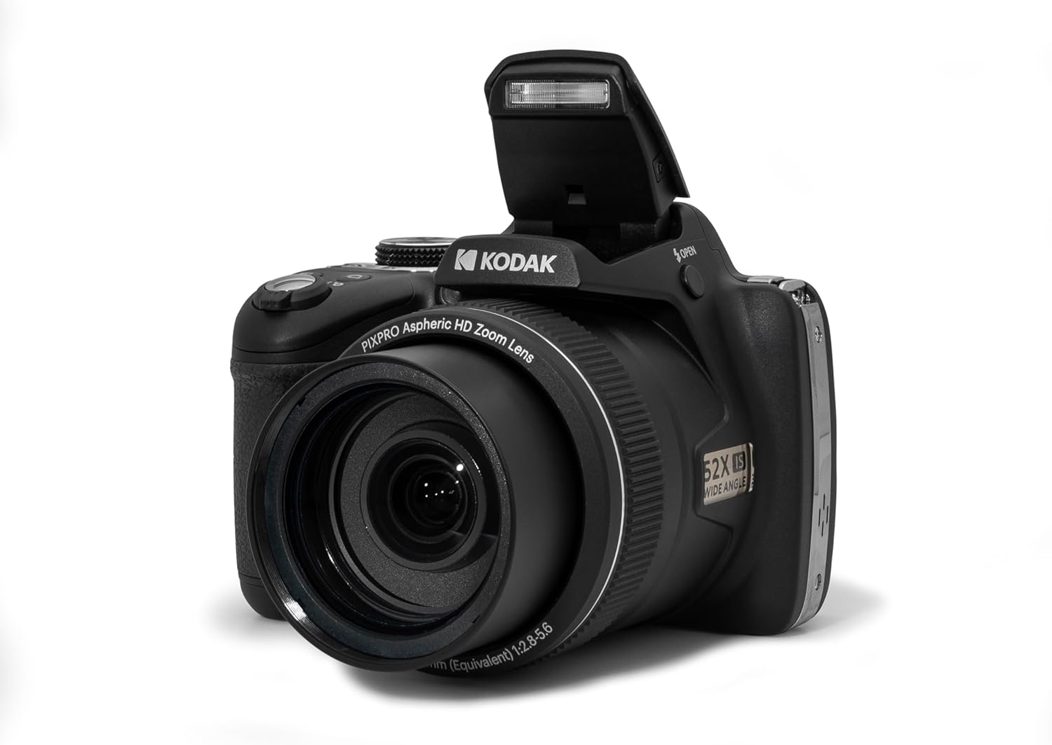 Kodak PIXPRO Astro Zoom AZ528-BK 16 MP Digital Camera with 52x Optical Zoom 24mm Wide Angle Lens 6 fps Burst Shooting 1080P Full HD Video Wi-Fi Connectivity and a 3