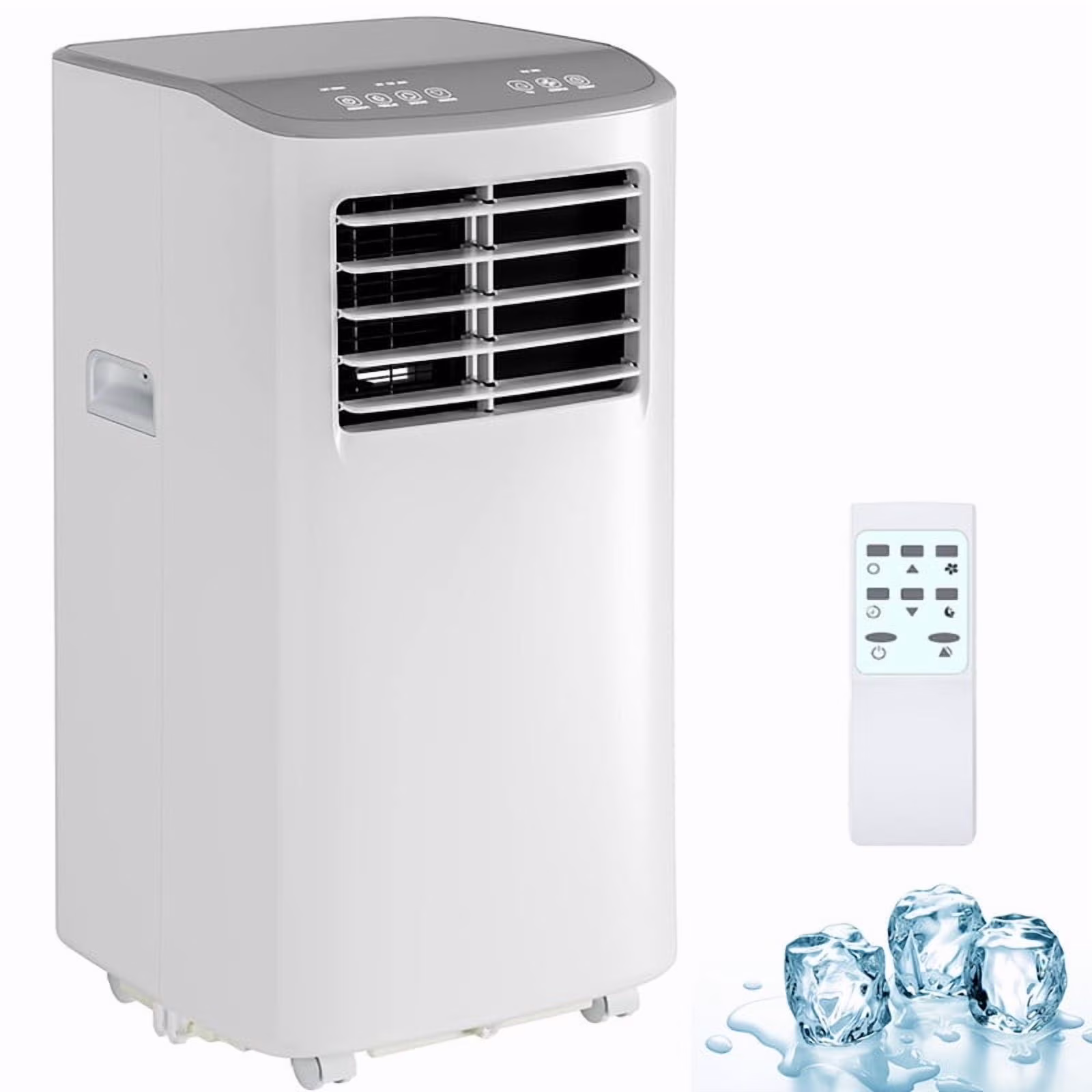 Eastvita 8, 000 Btus Portable Air Conditioner, Room Air Conditioner, 3 - in - 1 Cooling AC Portable Air Conditioner with Fan & Dehumidifier, Standing AC, Ventless Floor AC