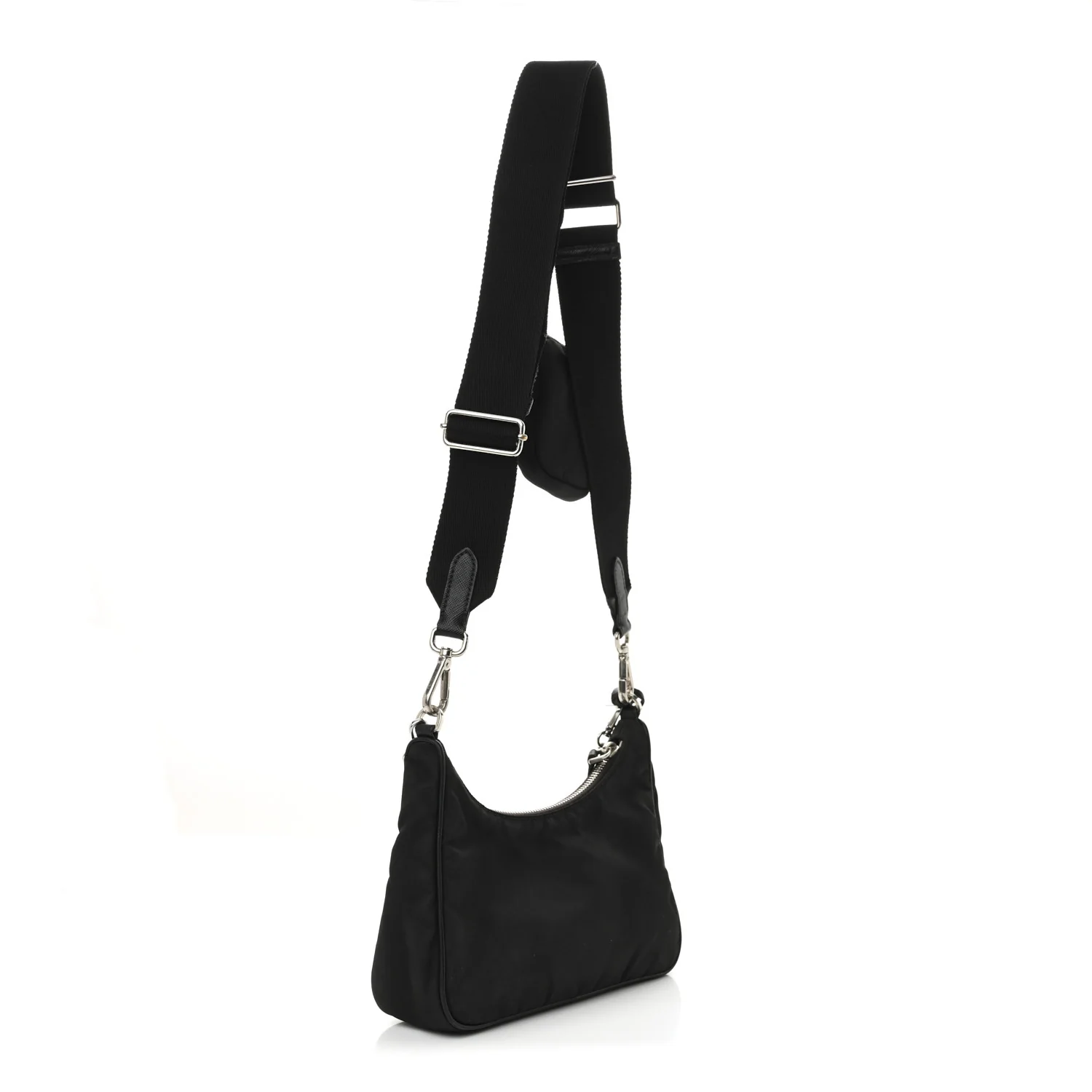 Nylon Re-Edition 2005 Shoulder Bag Black