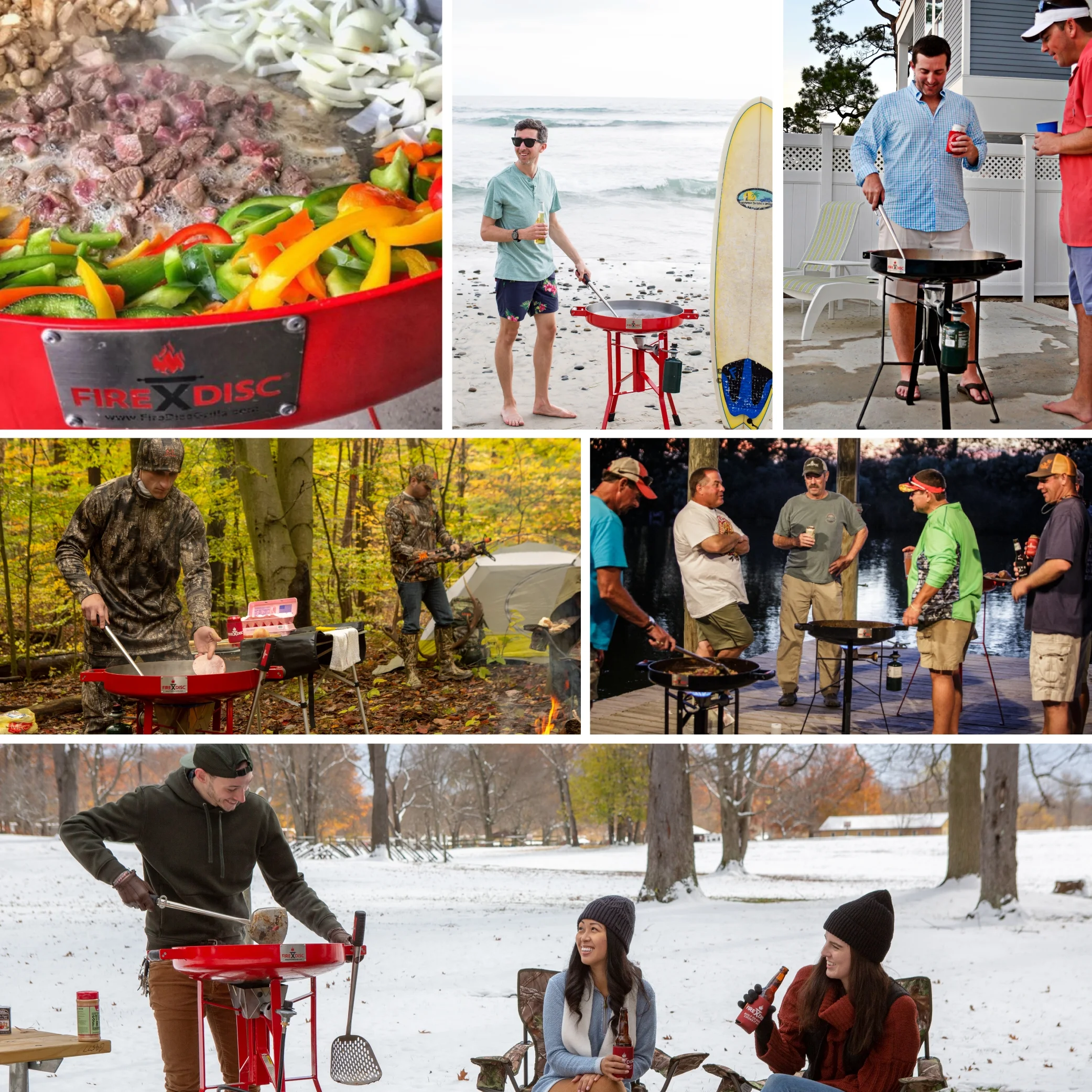 Original 380 Tall Outdoor Portable Propane Cooker in Fireman Red(FIREMAN RED) - Image 5