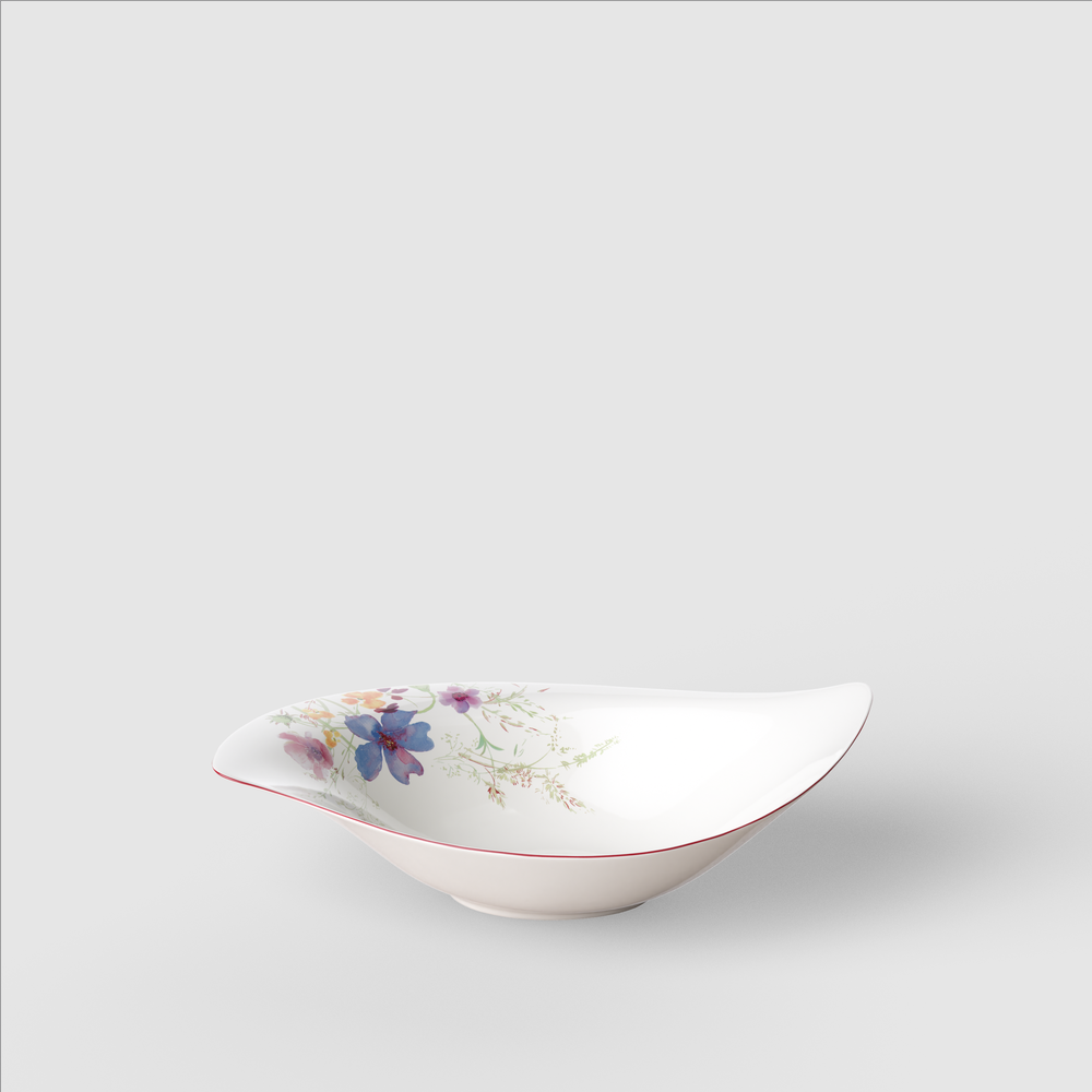 Mariefleur Serving Bowl - Multi-colored, 20.3 oz, Premium Porcelain