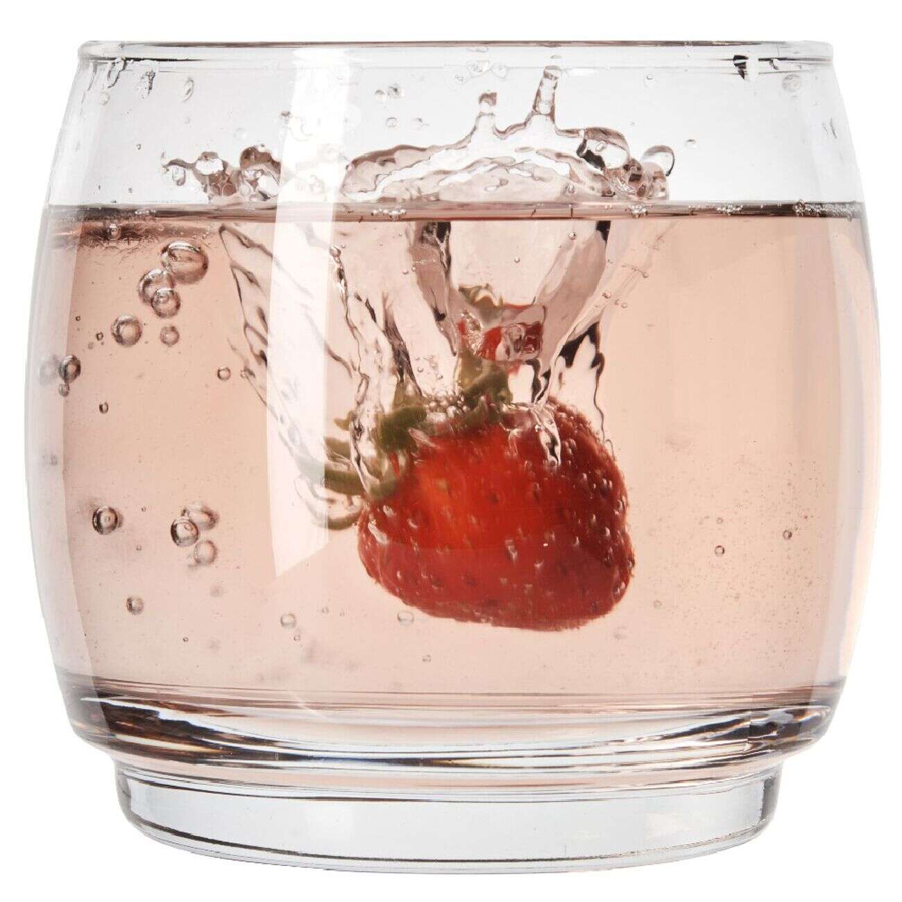 Verre bas transparent 33 cl x3