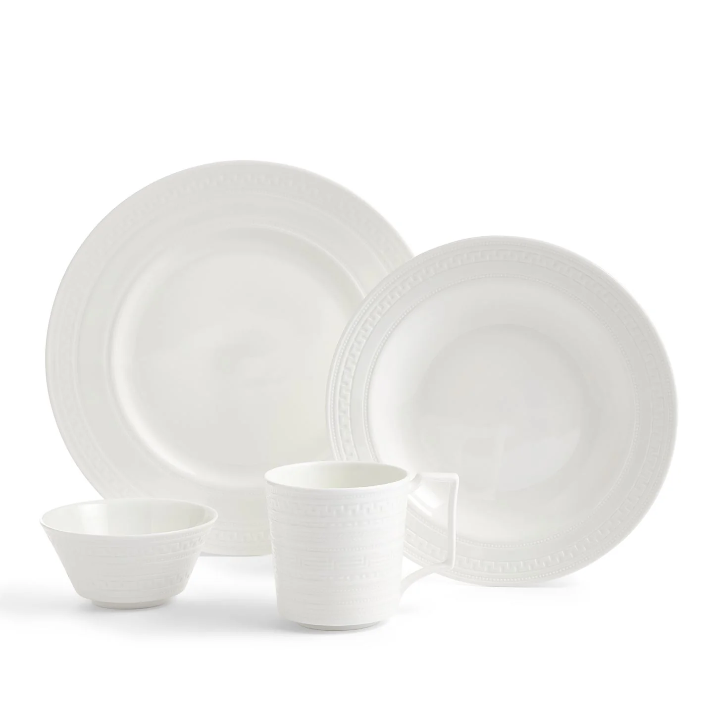 Intaglio 4 Piece Dinner Set