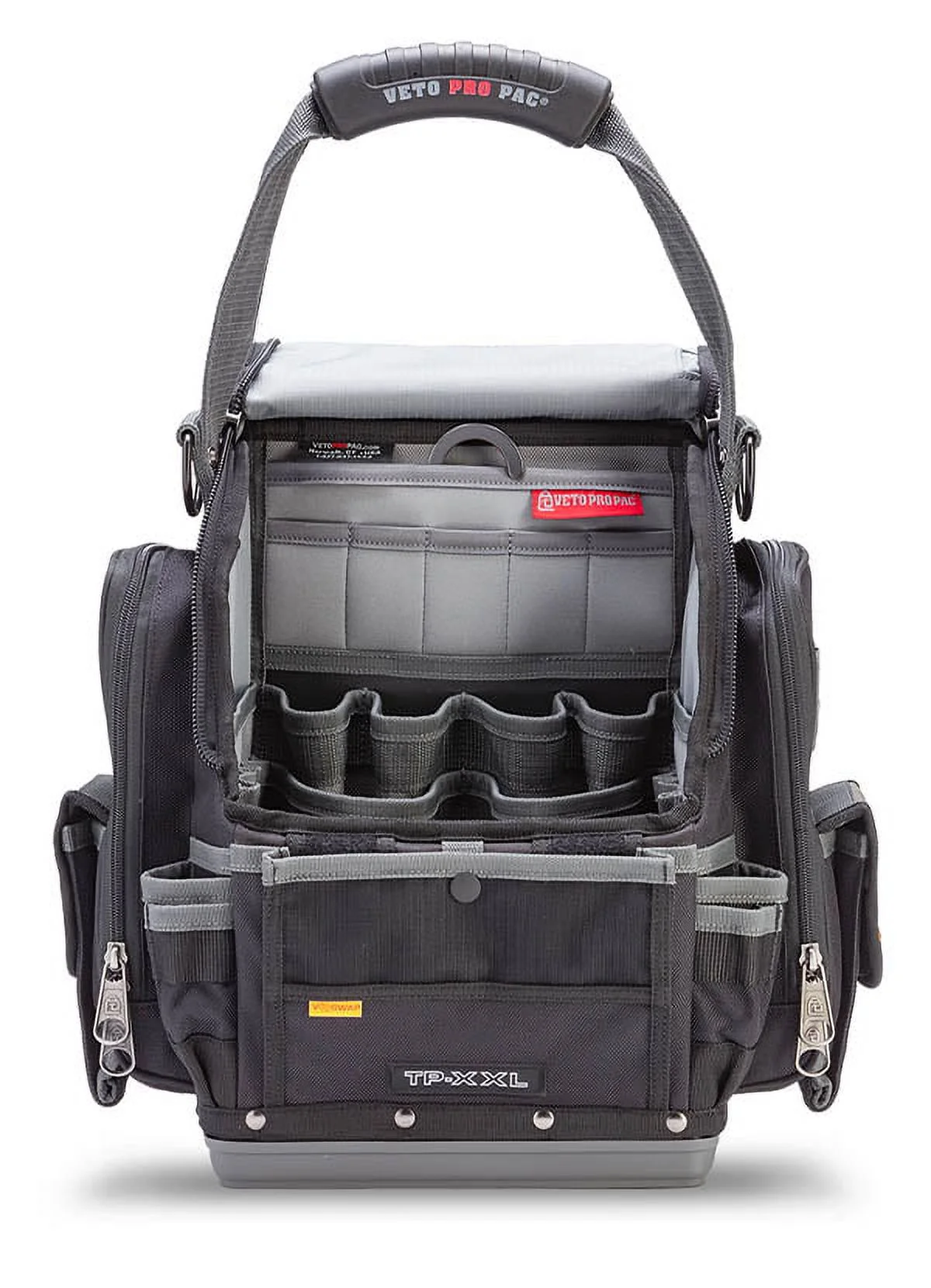 VETO Padded Tool Bags, Polypropylene Plastic Black