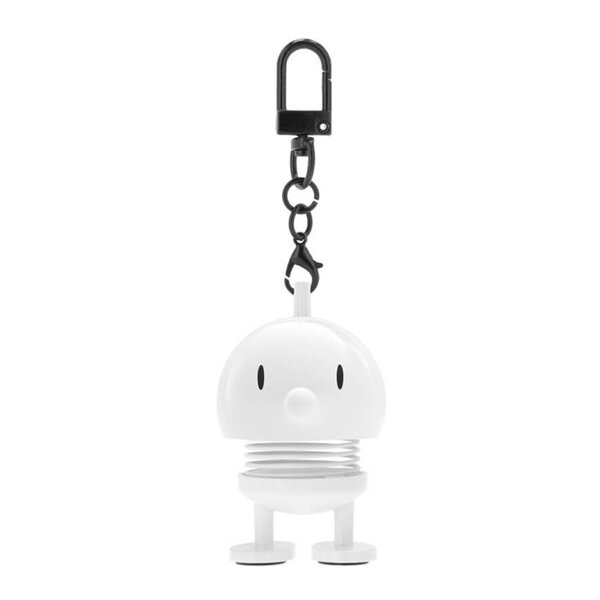 Bag charm 5,9 cm hvit