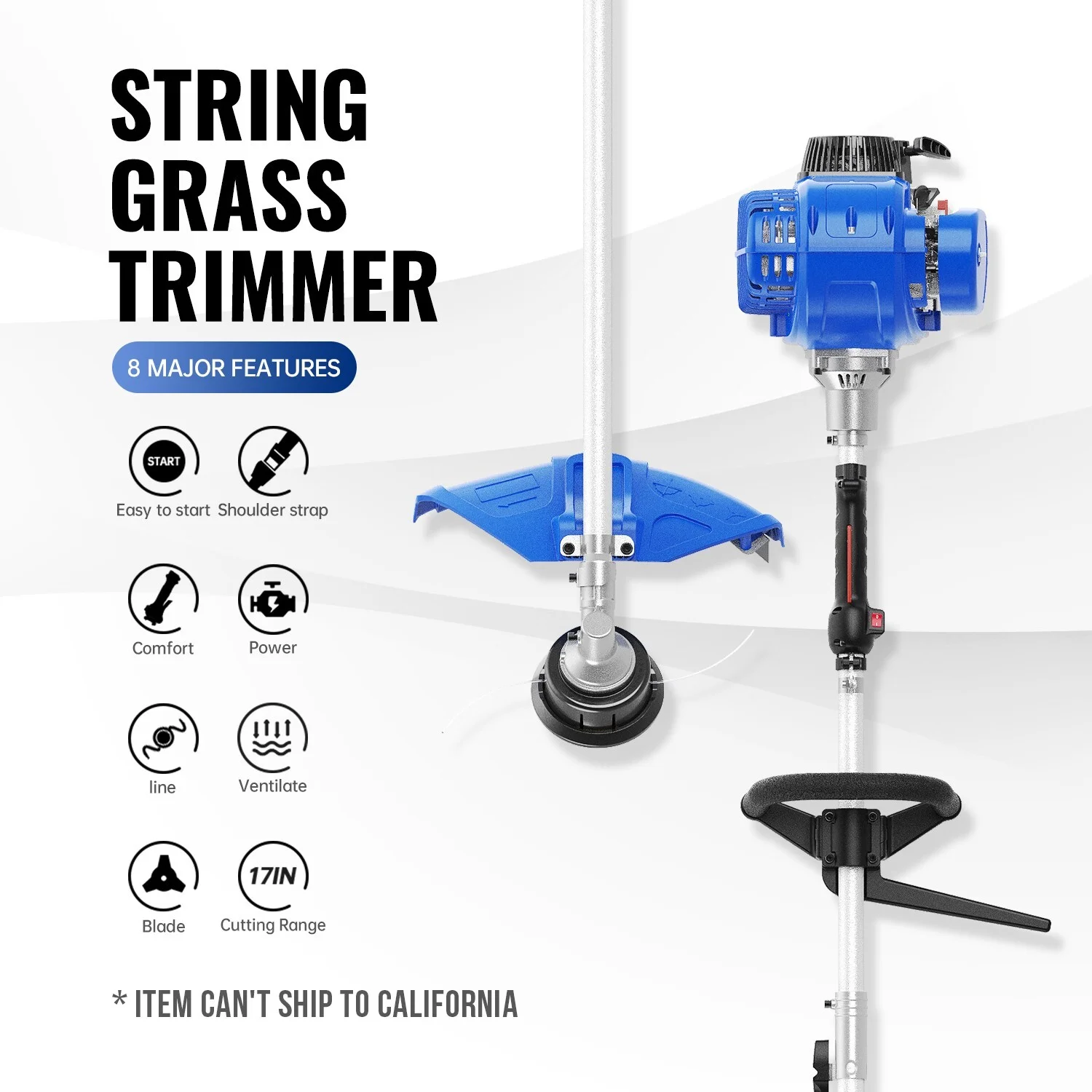 WILD BADGER POWER Weed Eater 31cc 17