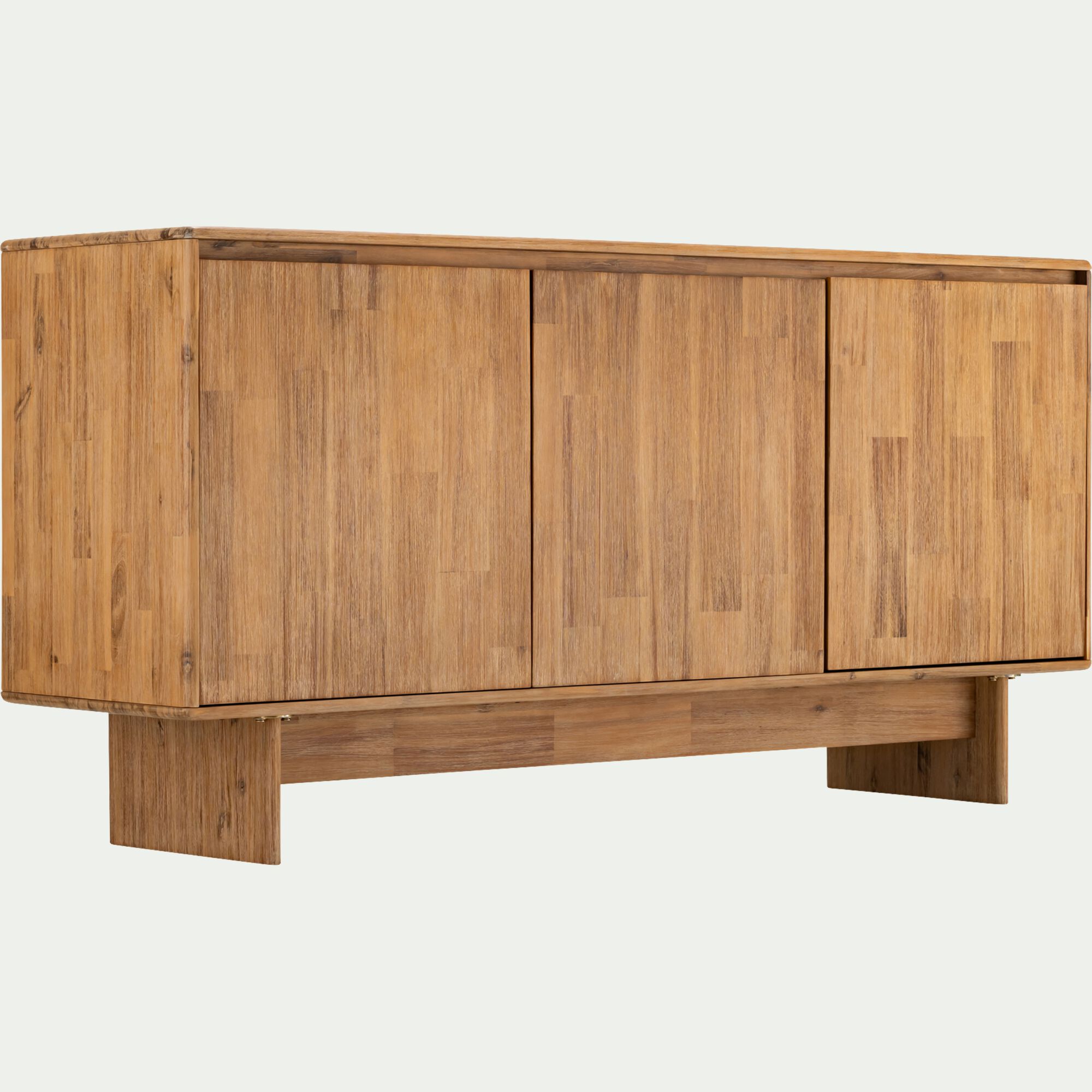 NAIS - Buffet bas en bois 3 portes - naturel