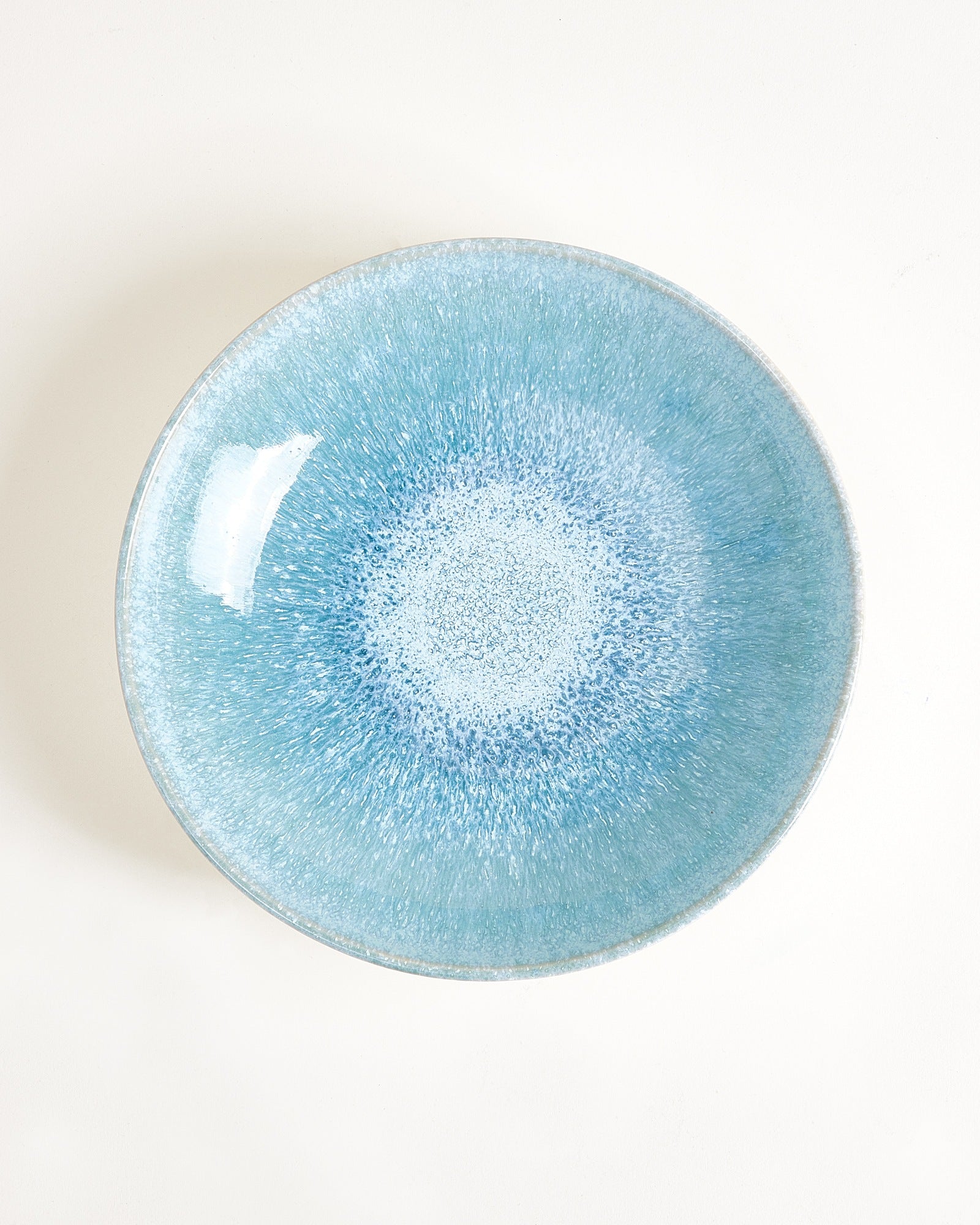 ALCACHOFRA - PASTA PLATE CLASSIC GREEN-BLUE