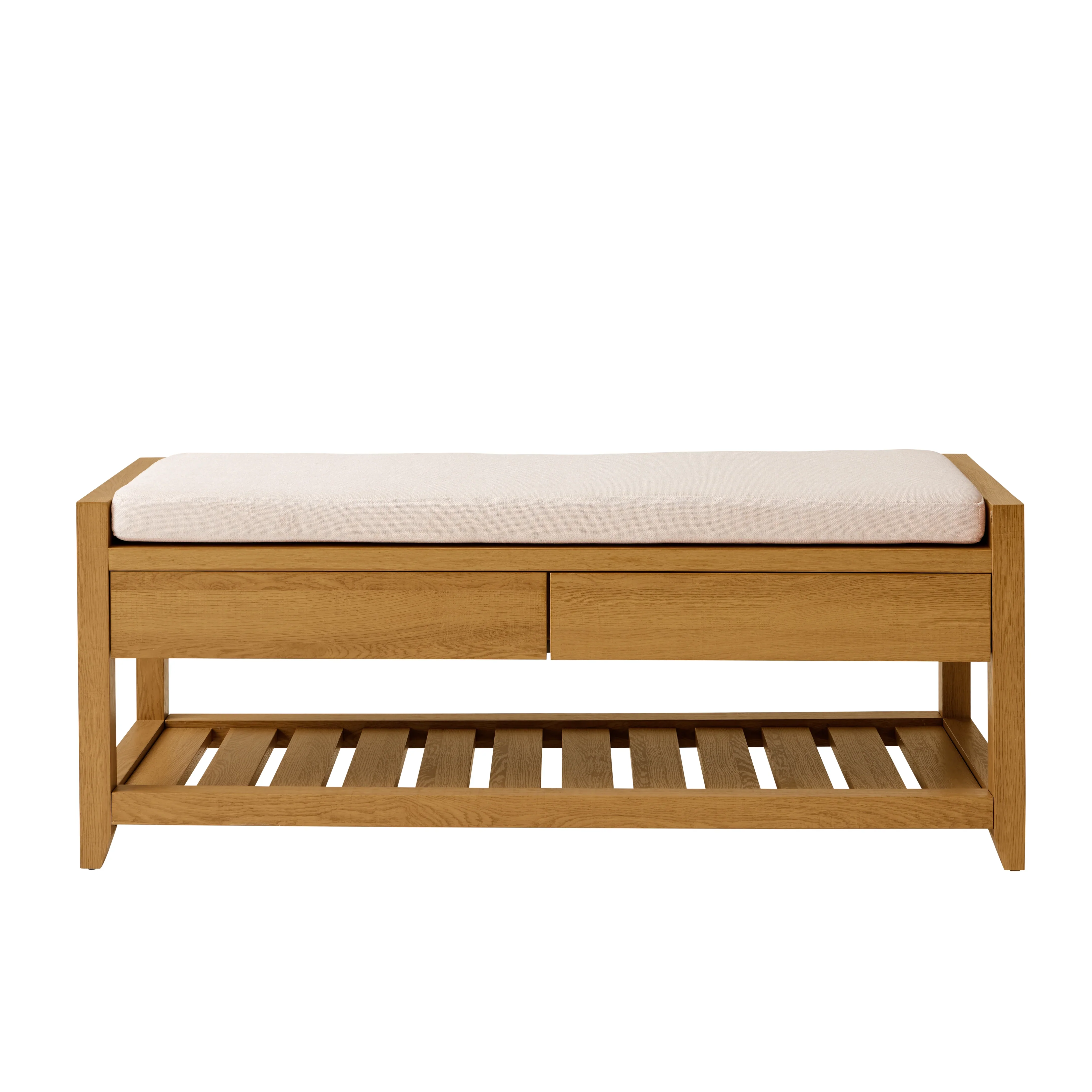 Better Homes & Gardens Reading 45 Bench, Walnut Finish