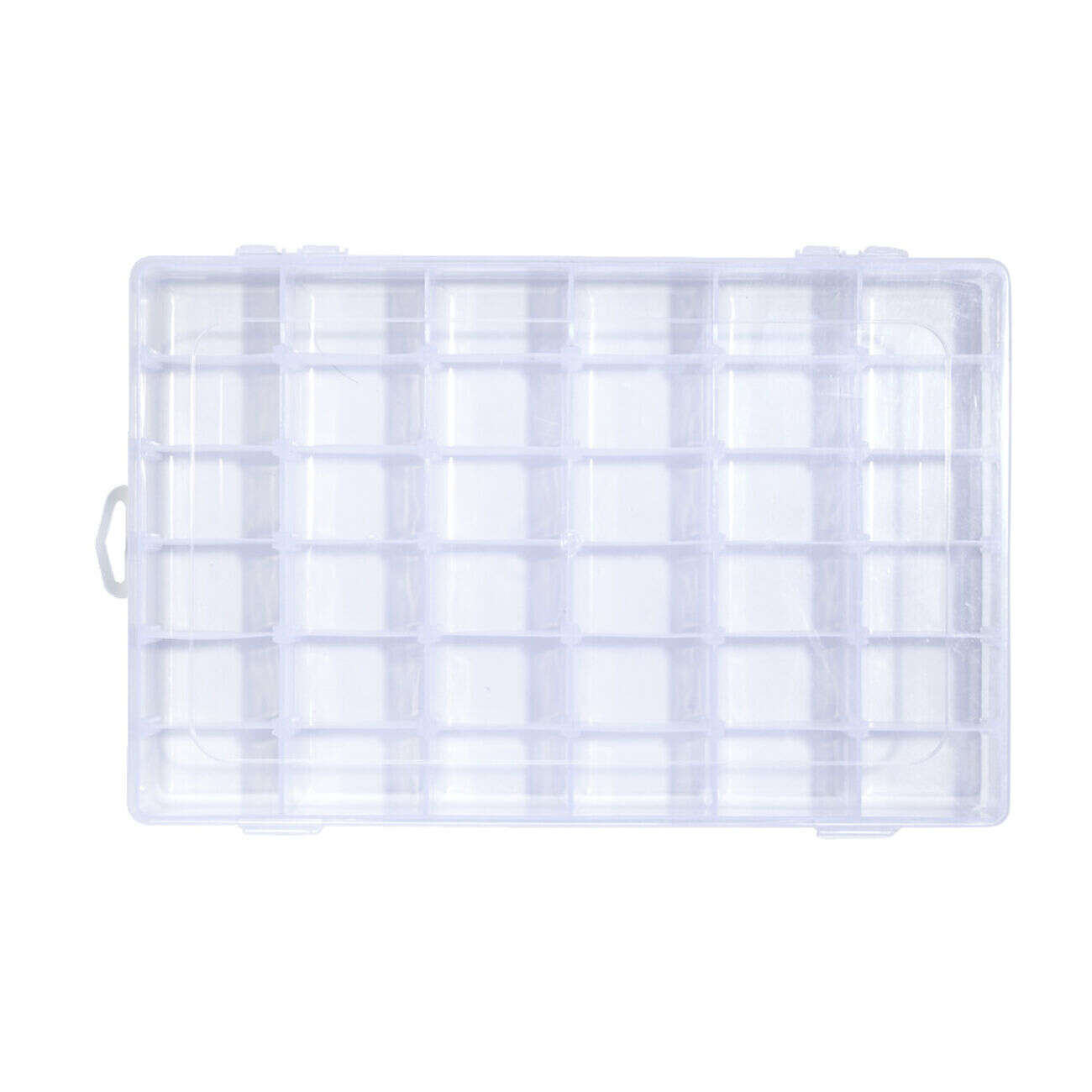 Boîte de rangement pour vis et quincaillerie 36 compartiments 18,3x27,5cm