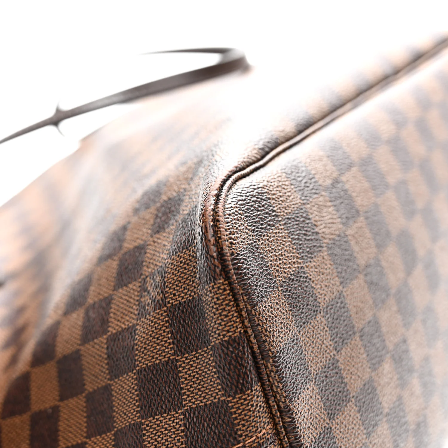 Damier Ebene Neo Neverfull MM Rose Ballerine