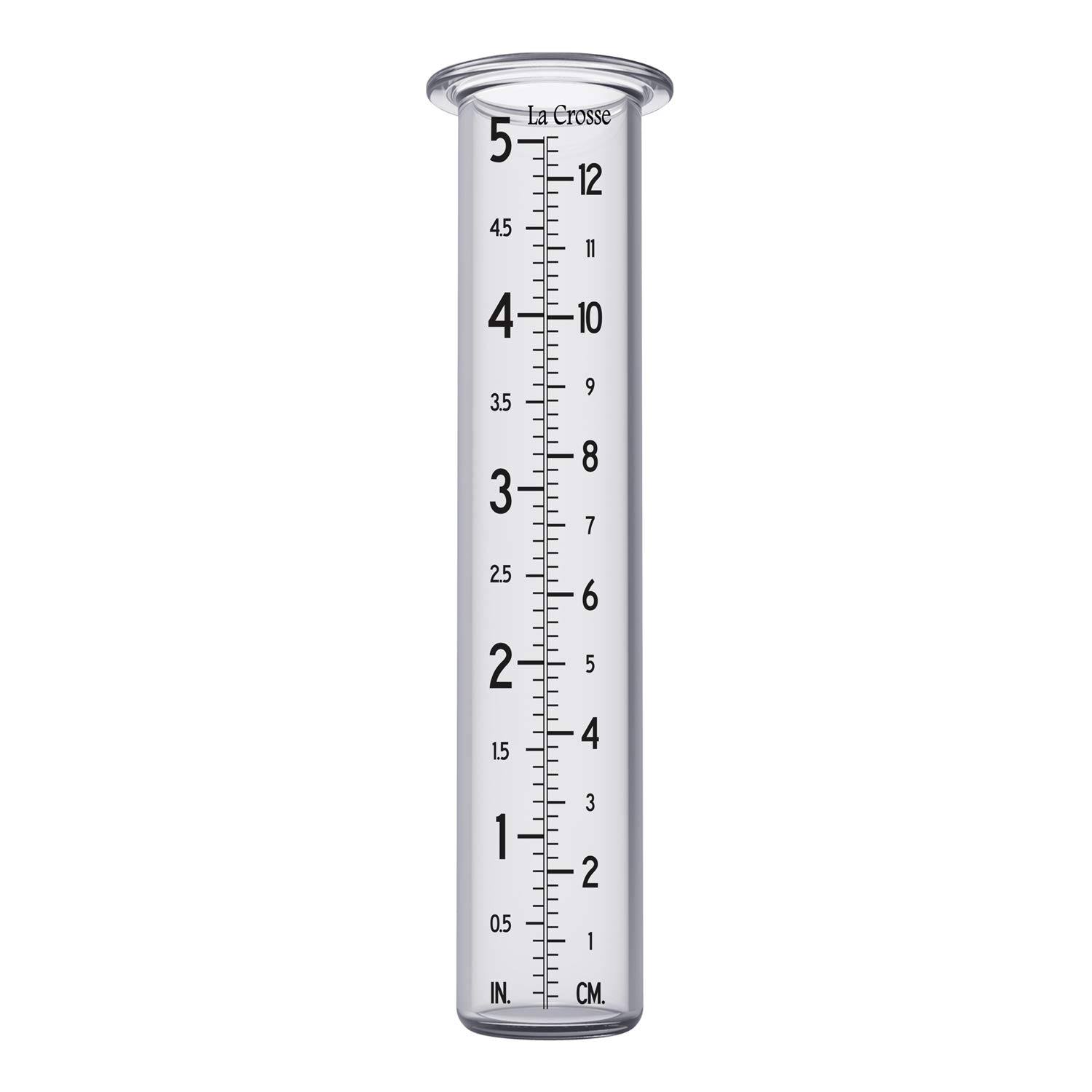 La Crosse 704-1522 Rain Gauge Replacement Glass Tube Clear