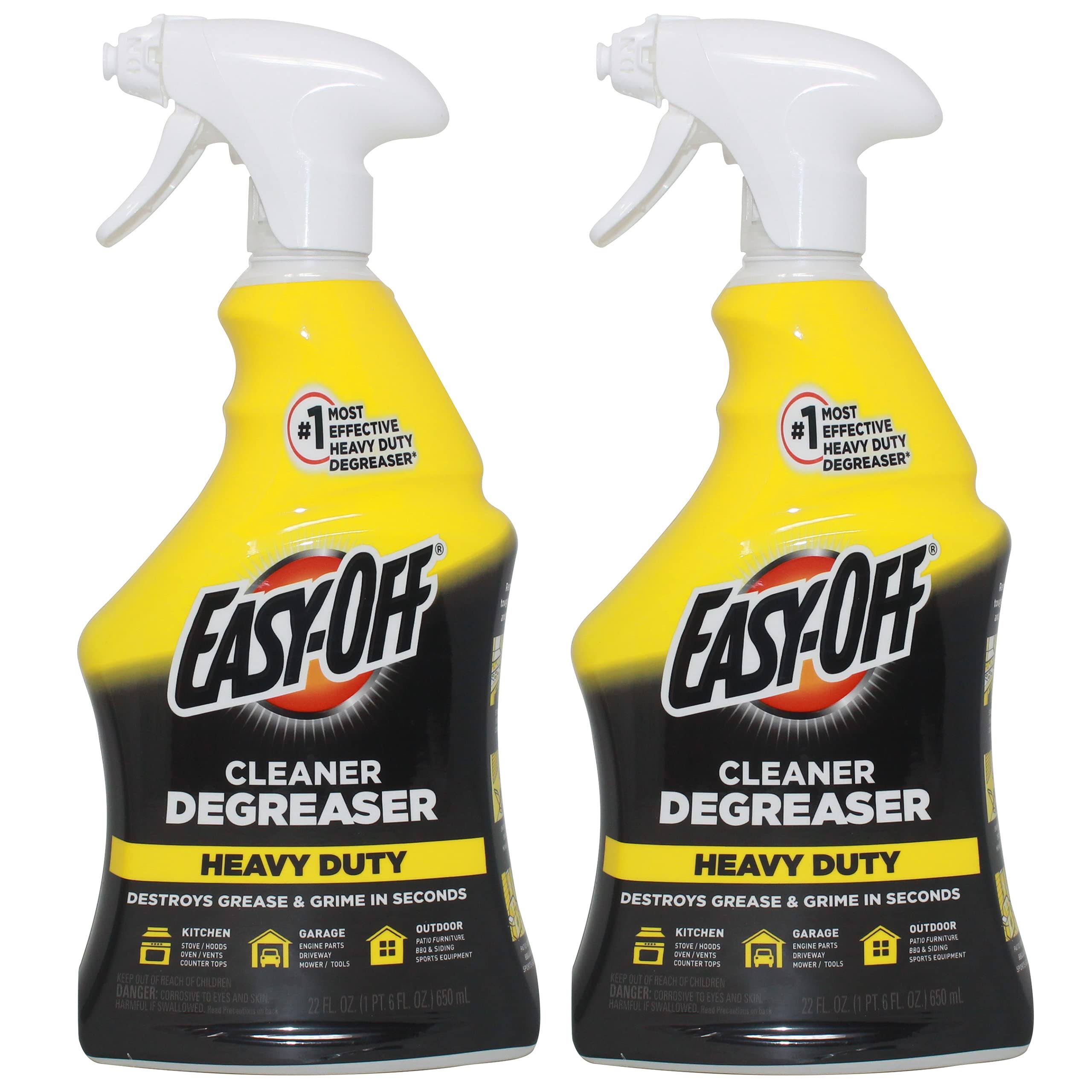 Easy Off Heavy Duty Cleaner Degreaser, Destroys Grease and Grime in Seconds, 22