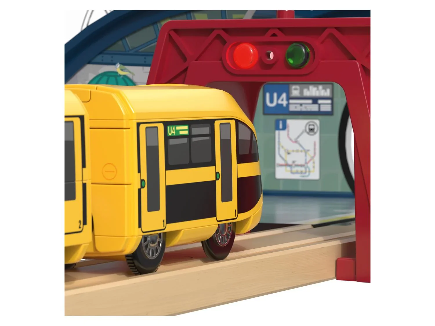 Playtive Set gare interactive ou set intervention pompiers