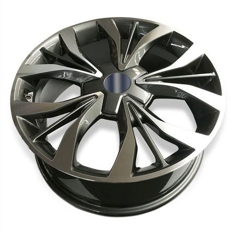 For 2009-2021 Mazda 3 18 Inch Machine Cut Face Gun Metal Rim OE Direct Replacement Car Wheel - Image 3