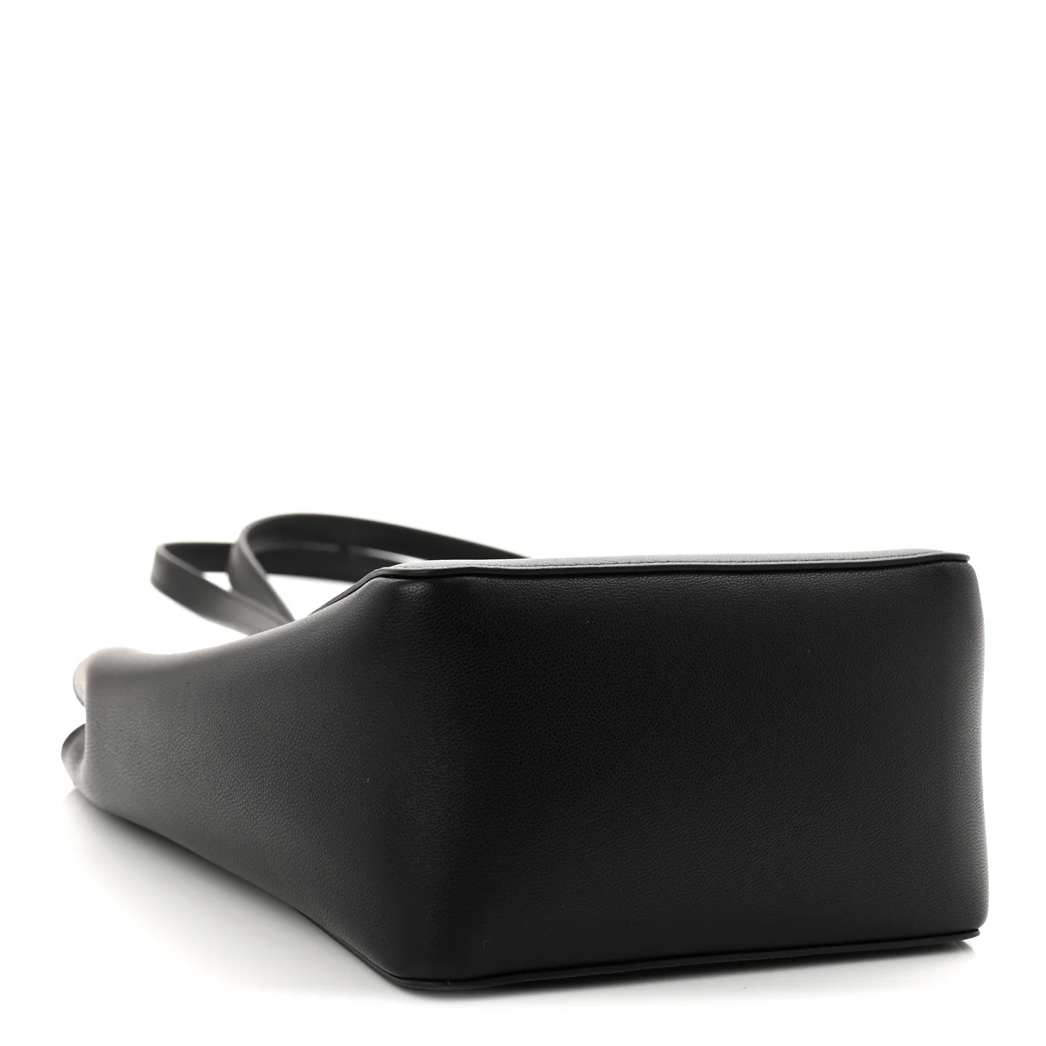 Nappa VLogo Bold Bucket Bag Black