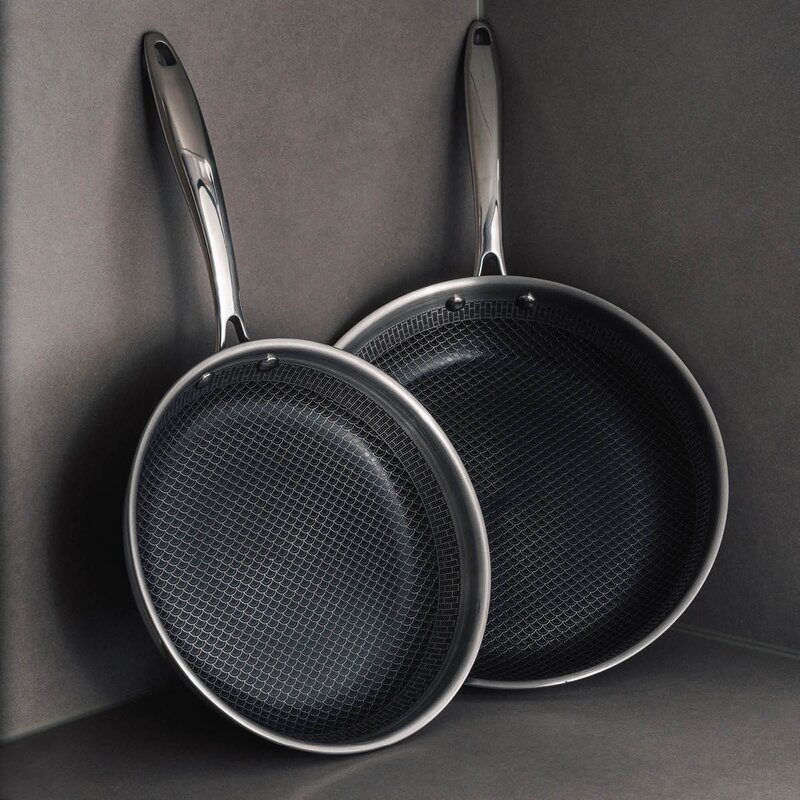 Optimal stekepannesett gryte m/keramisk belegg 2 stk 24+28 cm