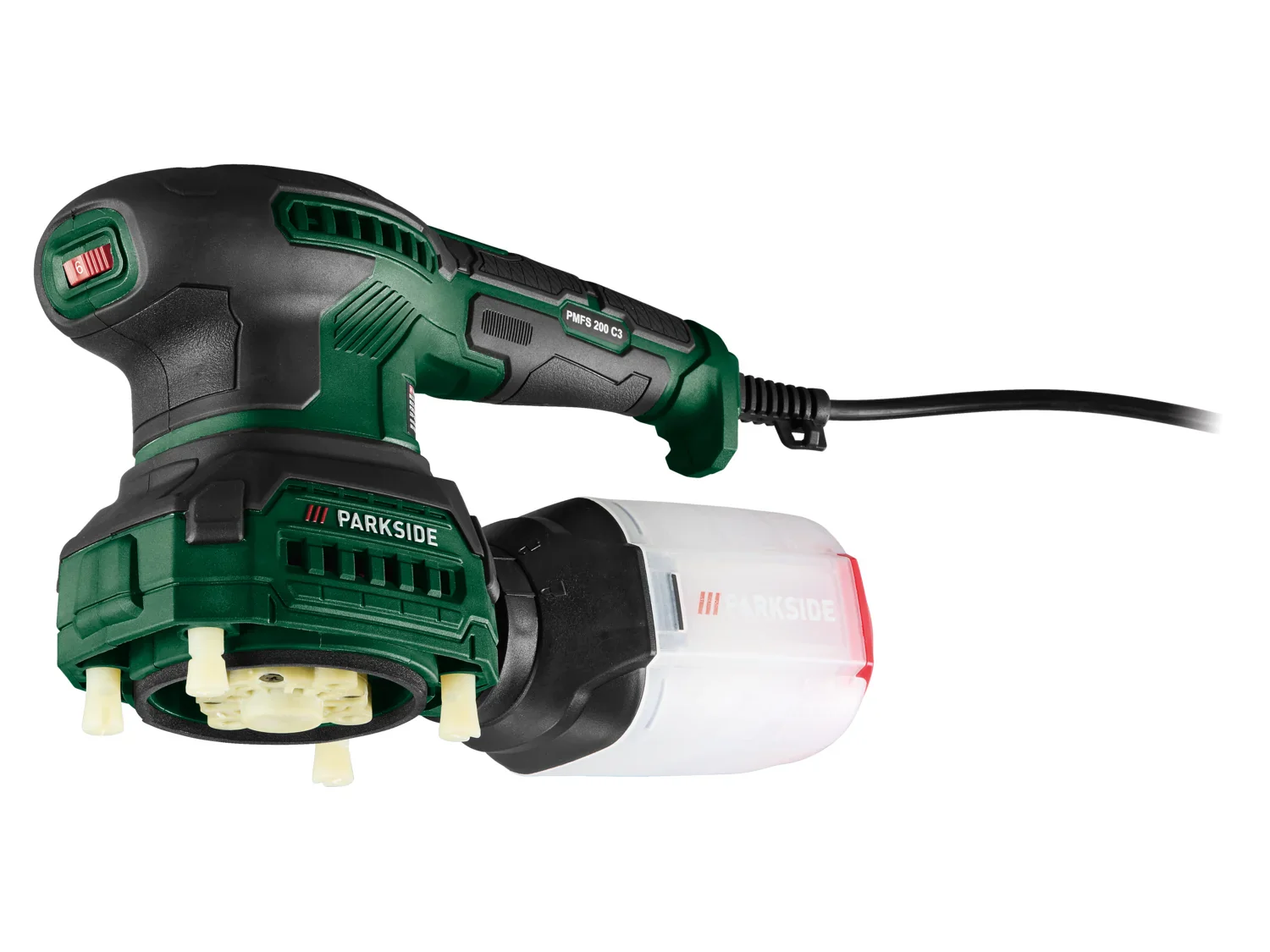PARKSIDE Ponceuse multifonction 3-en-1 PMFS 200 C3, 200 W