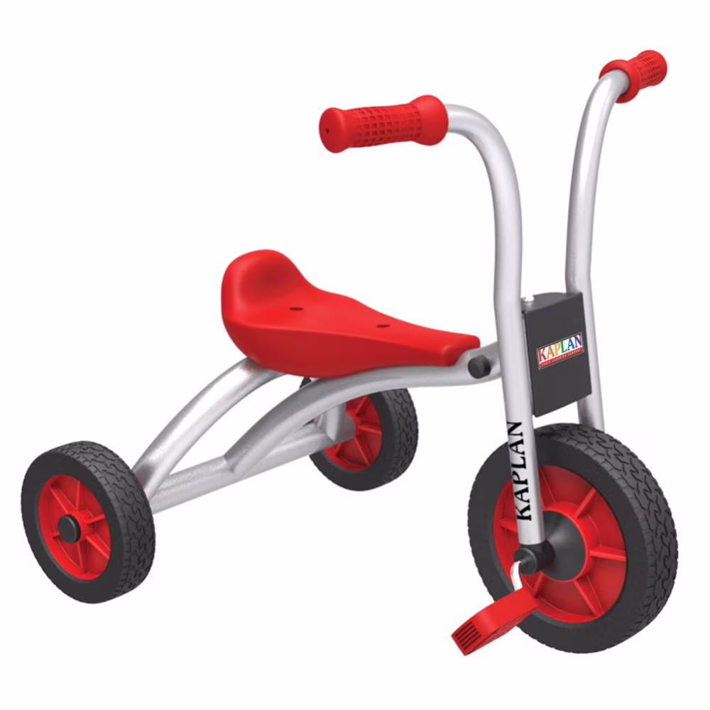 Pedal Trike Red/Silver Single(Red/Silver)