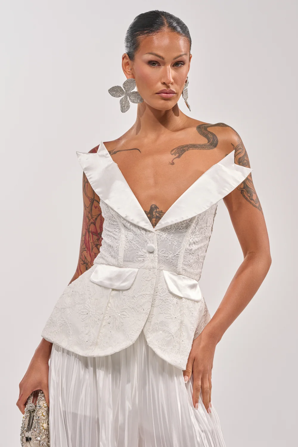 CALLED OUT LACE CORSET - Akira Store