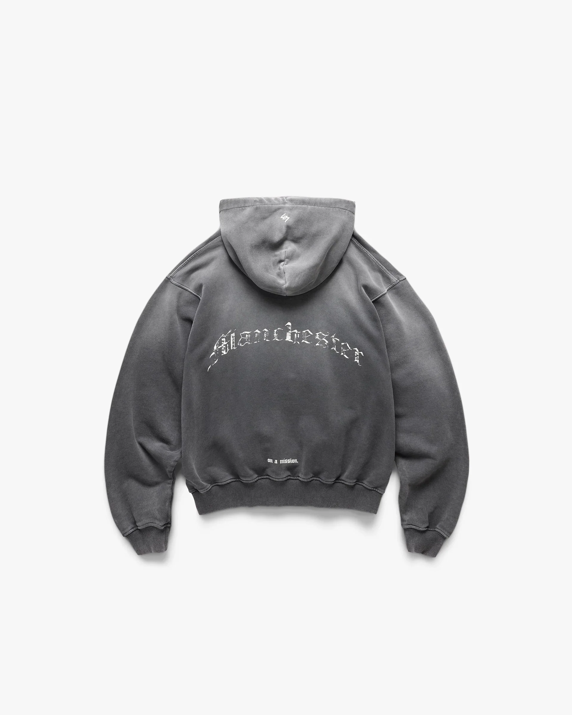 247 Manchester Hoodie - Aged Black
