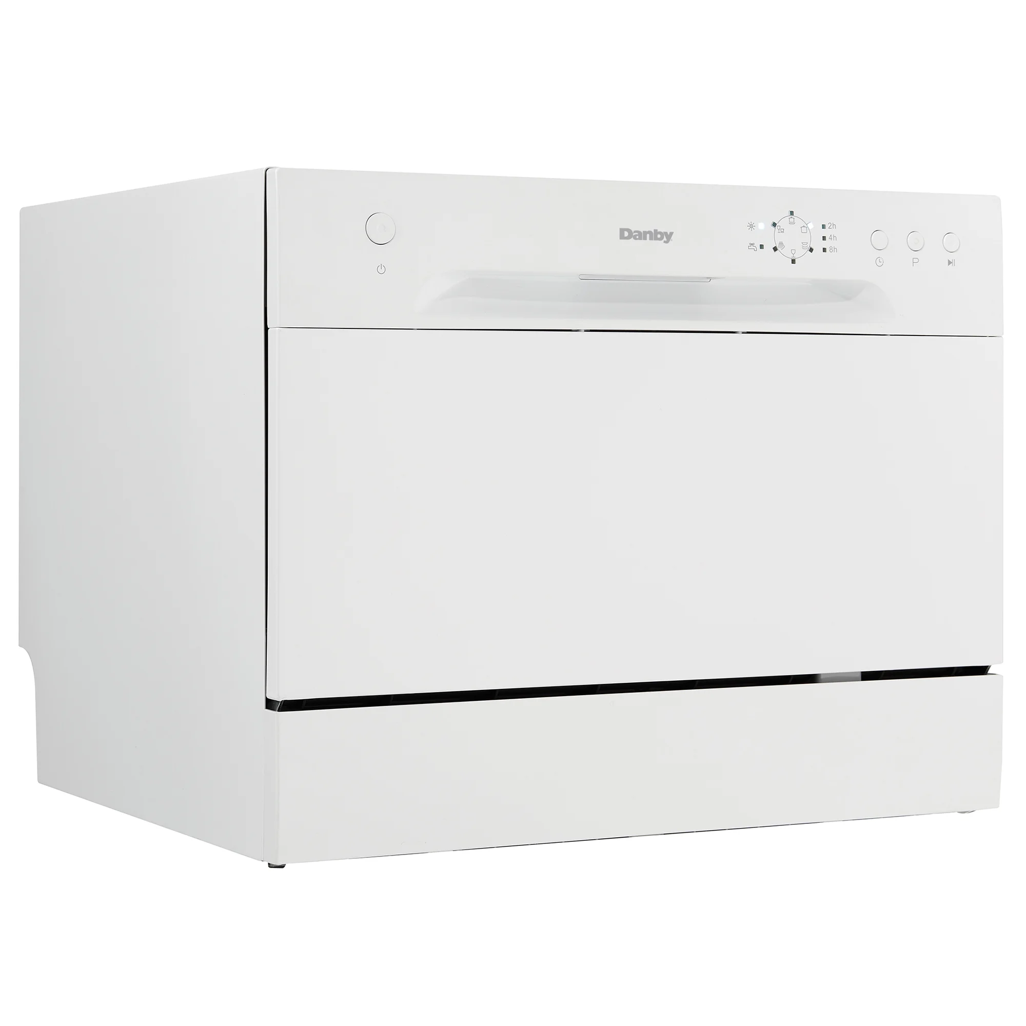 6 Place Setting Countertop Dishwasher in White (DDW621WDB)(White) - Image 7