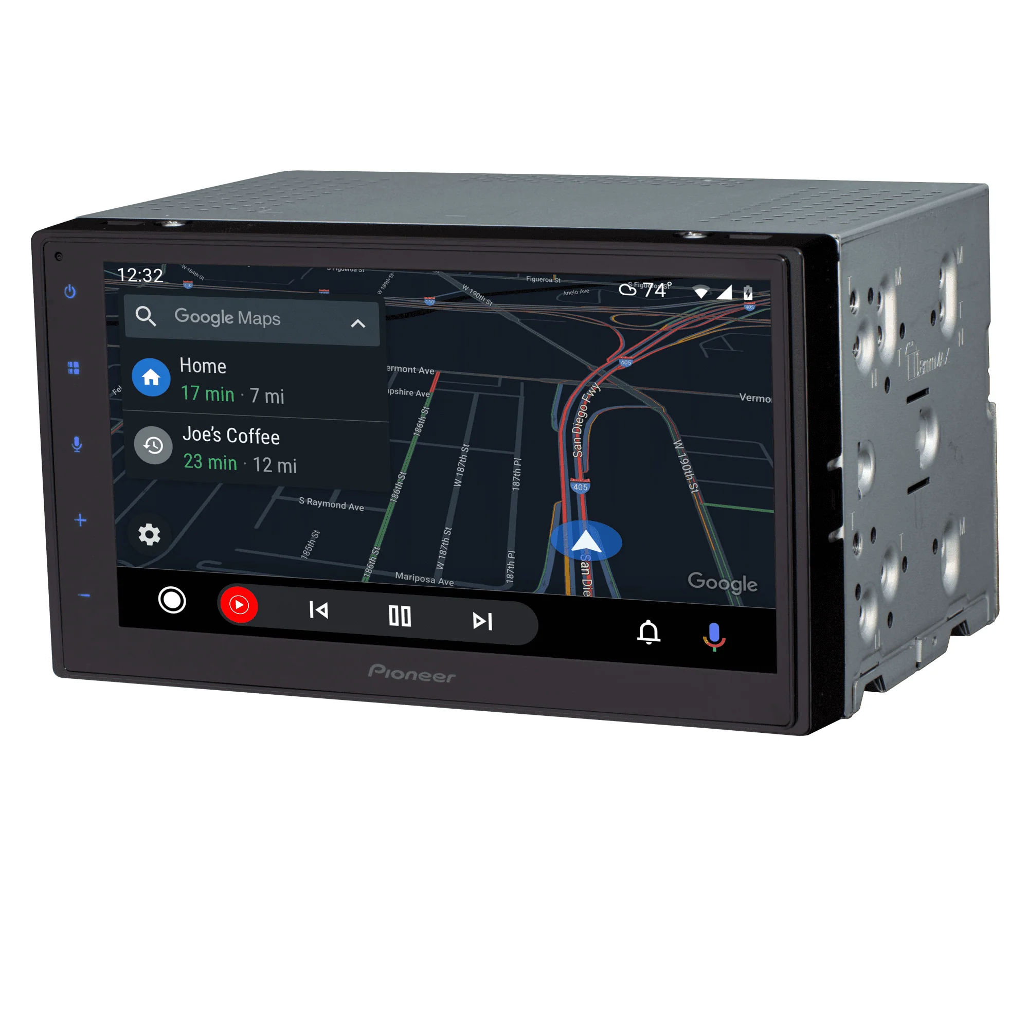 DMH 160BT Car Play/Android Auto Digital Media Receiver with 6 8" Touchscreen and Bluetooth,Double Din, Backup Camera Ready Image 4