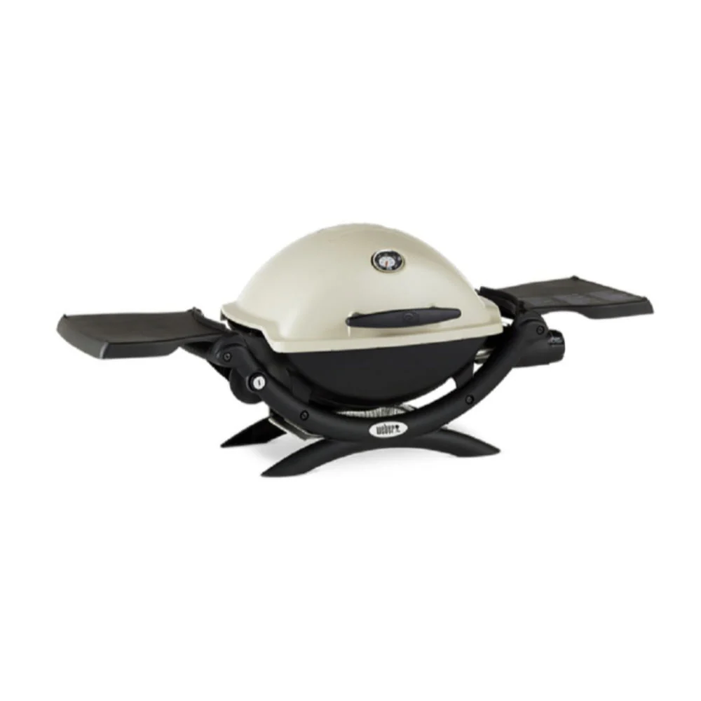 Q1200 Liquid Propane Grill (Titanium) with Portable Cart Bundle Image 7
