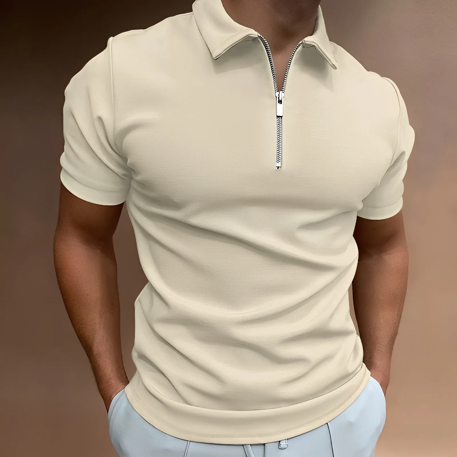 Randolf - Polo homme – Agréable pour les journées chaudes
