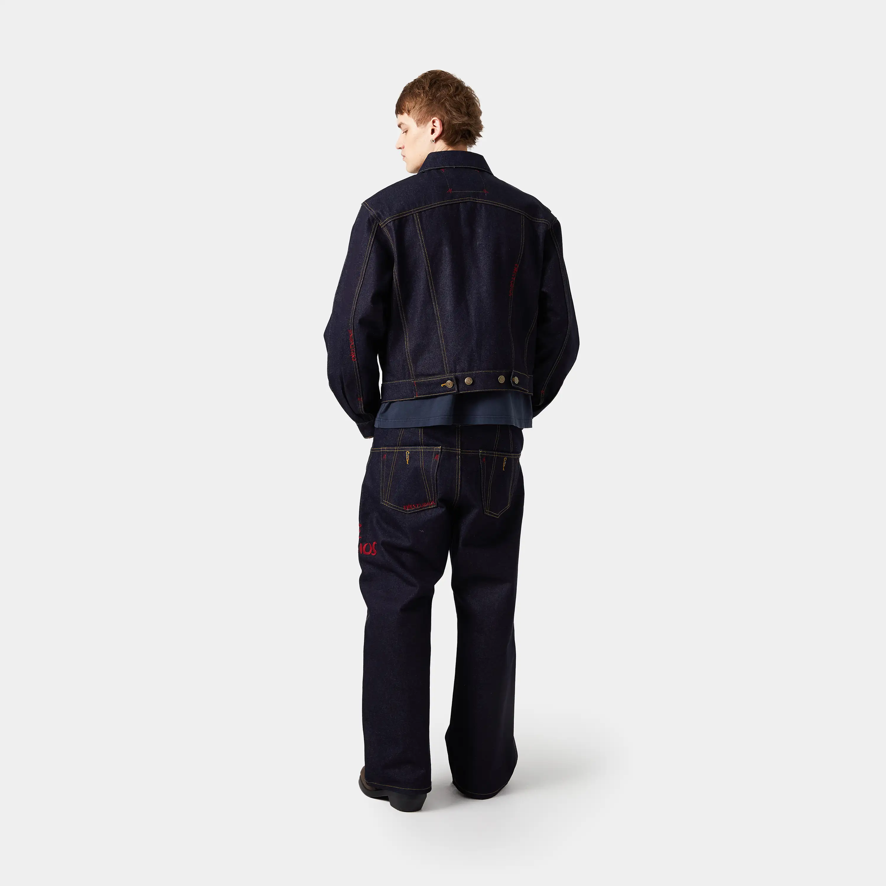 Frisona Raw Denim Boxy Jacket