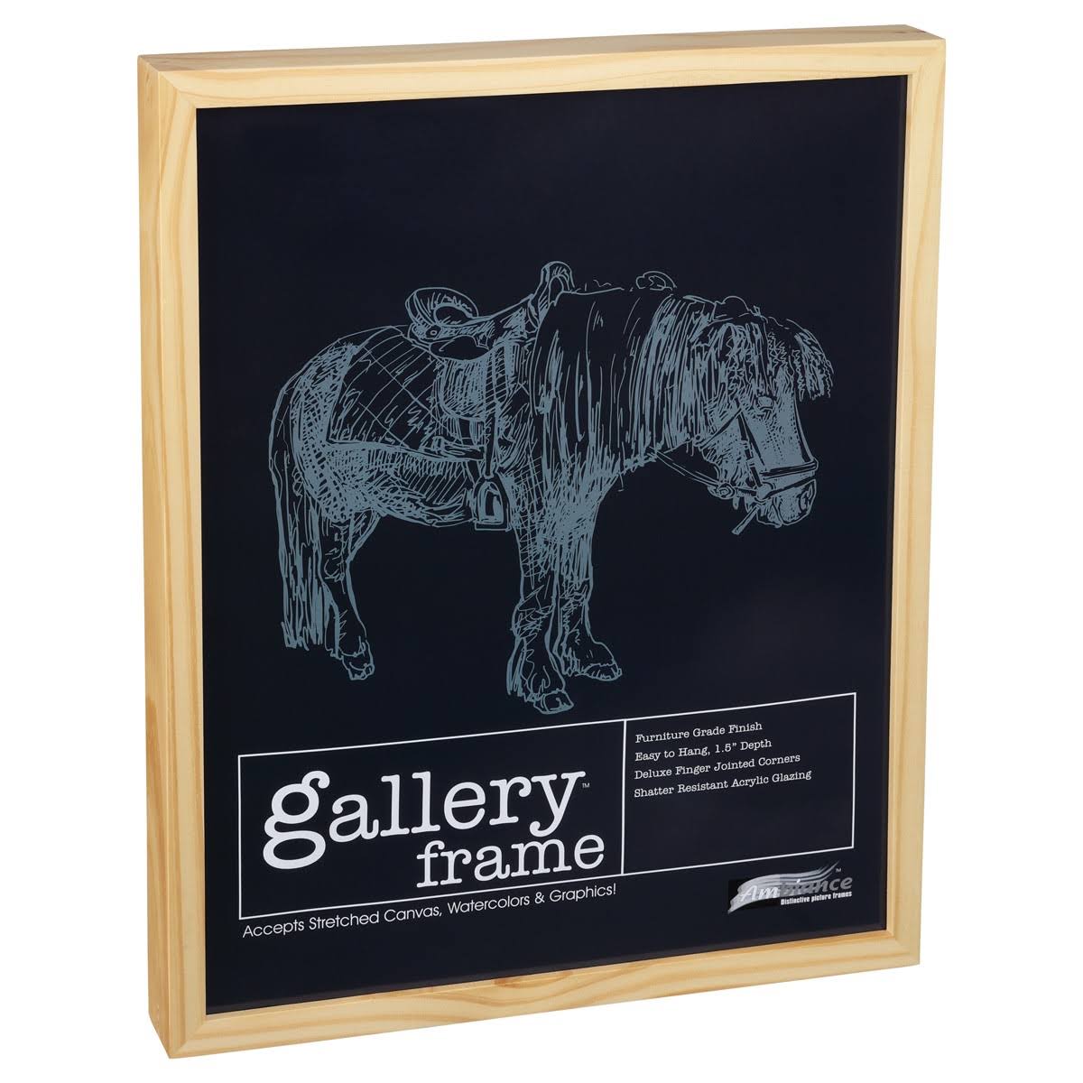 Ambiance Gallery Wood Frame Single 24x30 - Natural