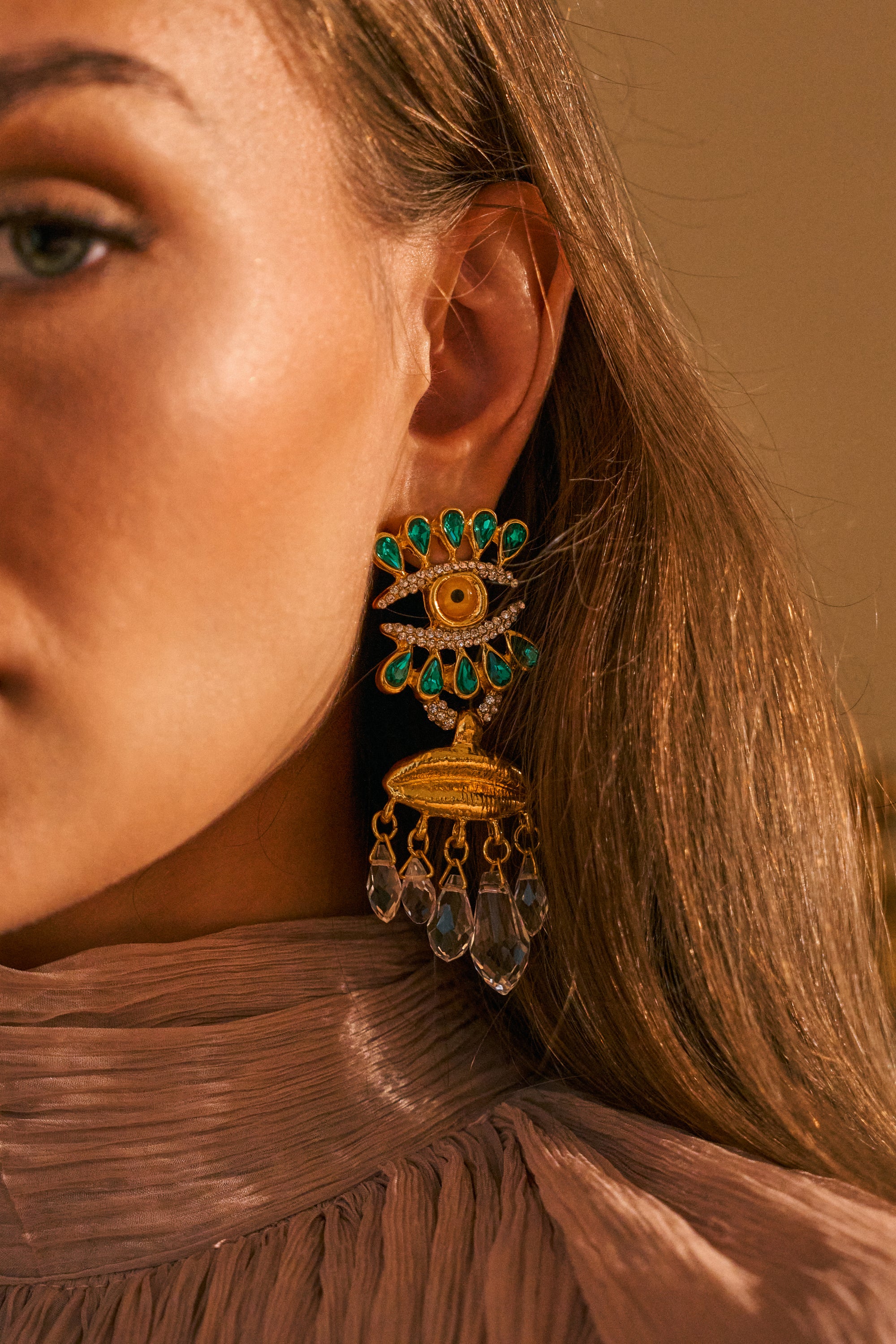 EYE SEE YOU DROP EARRINGS - Akira Store