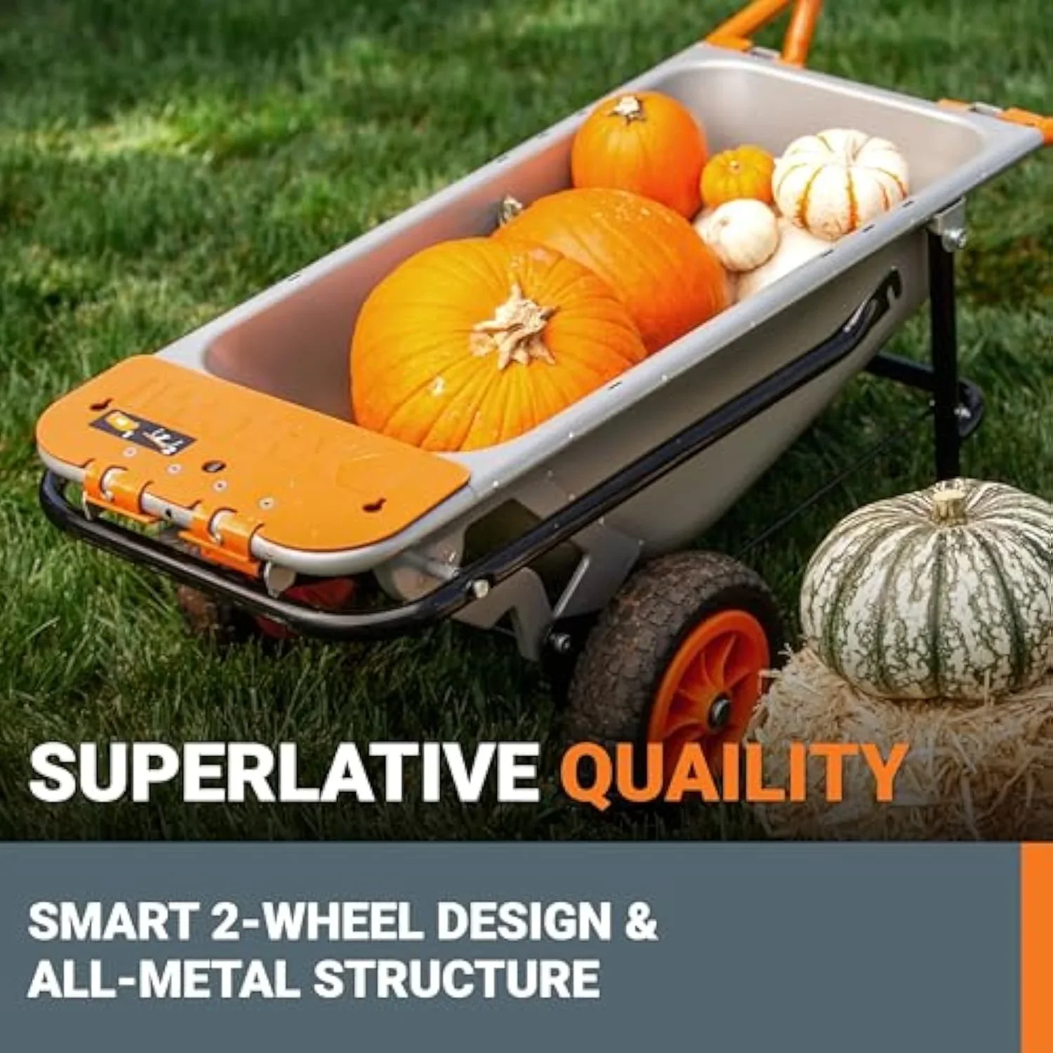 Aerocart Garden Cart/Wheelbarrow Heavy Duty/Dolly