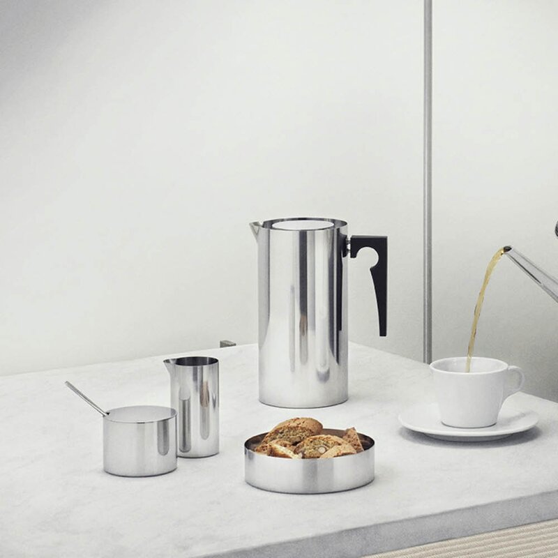 Arne Jacobsen sukkerskål 20 cl stål