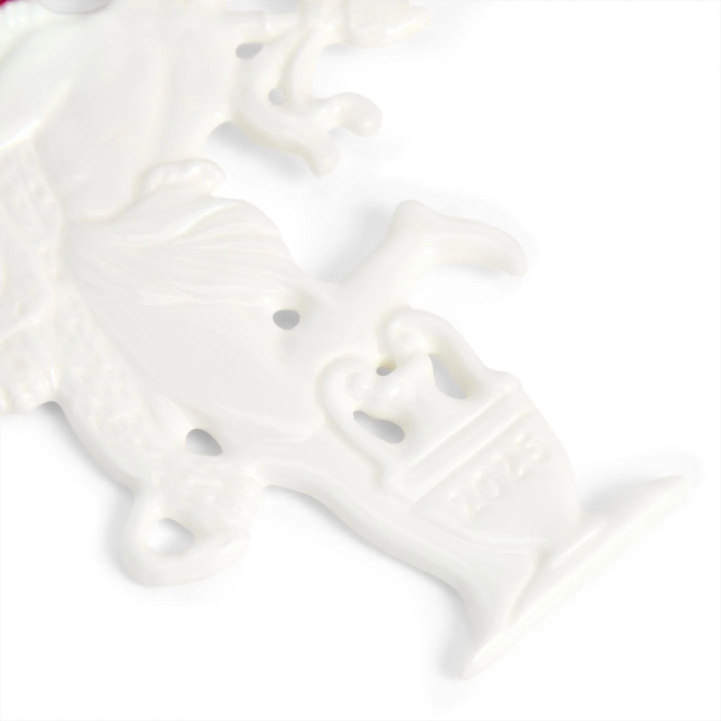 Festive Bacchus Ornament White