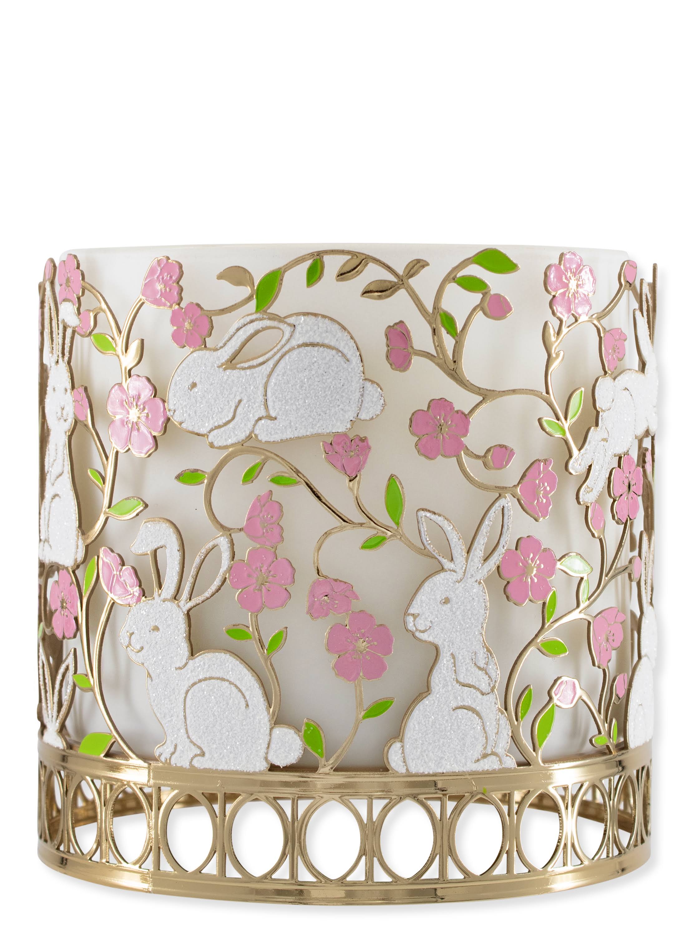 Bath & Body Works Bunny Toss 3-Wick Candle Holder
