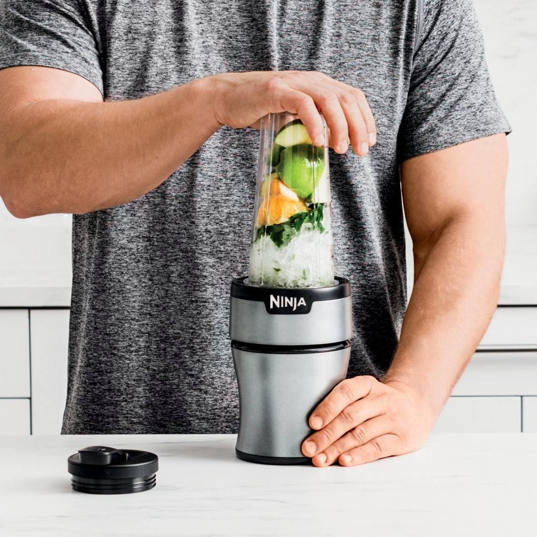 Ninja BN301 Nutri-Blender Plus Personal Blender (Silver)