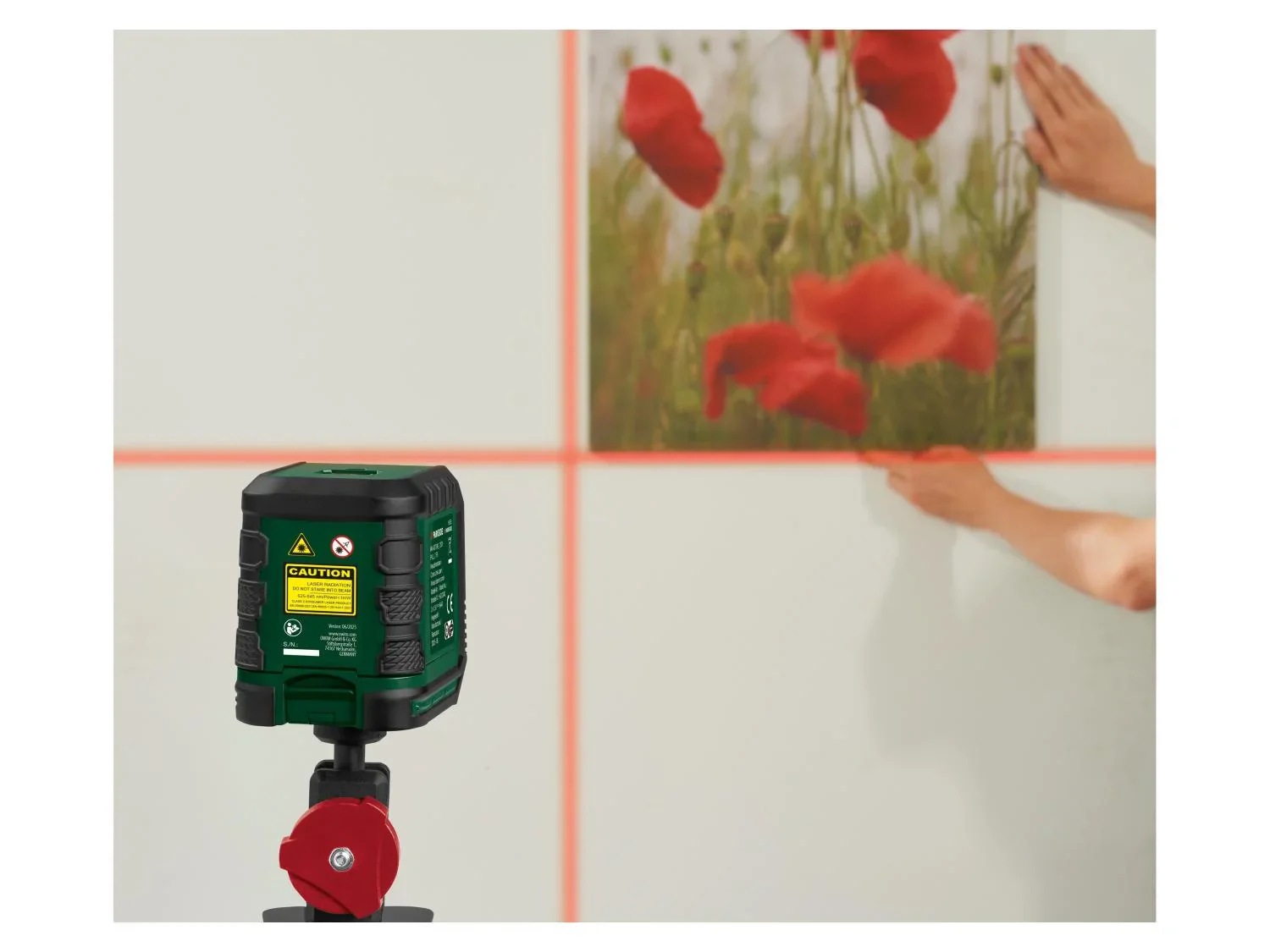 PARKSIDE Tlmtre laser PLEM 20 B6, 20 m ou Niveau laser en croix PKLL 7 F7, rouge, 7 m