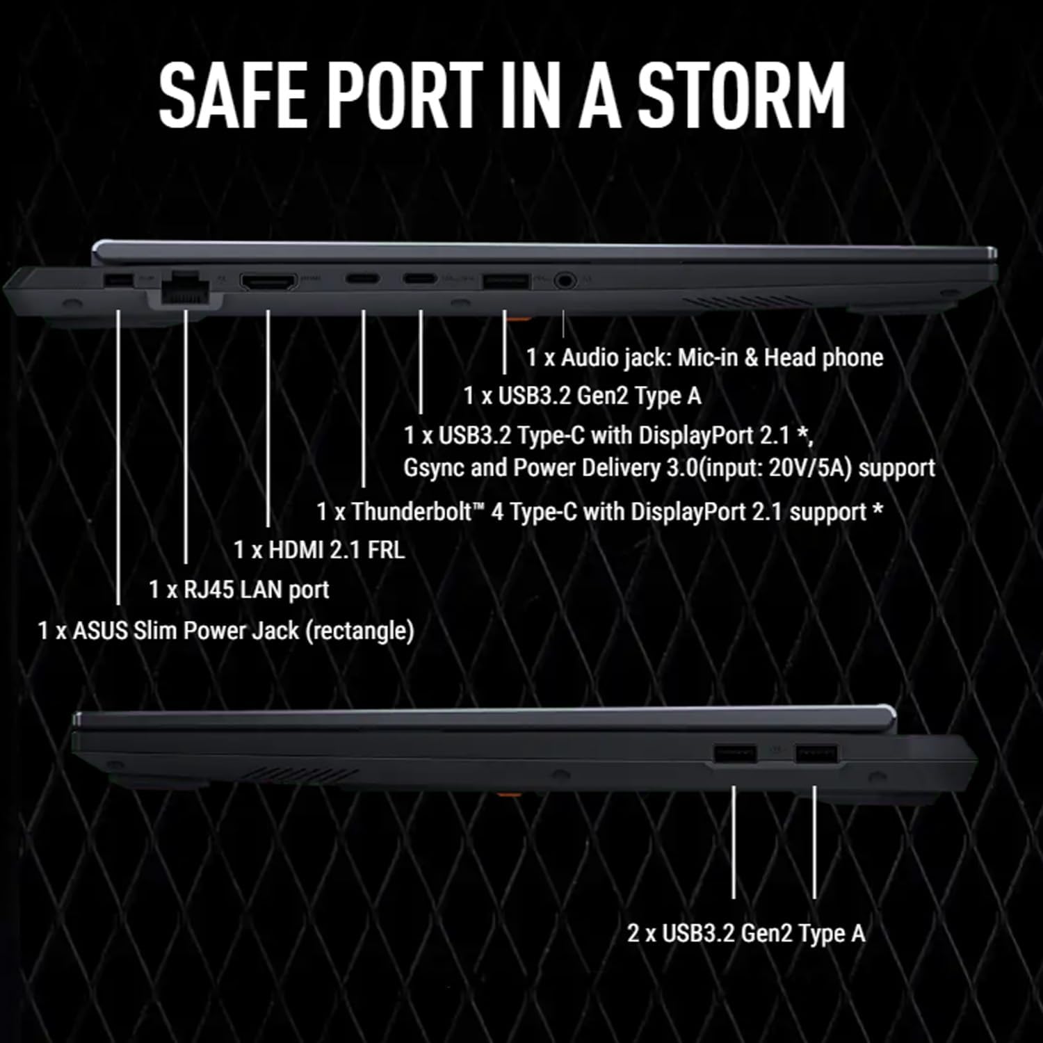ASUS TUF F16 RTX 5050 VR-Ready Gaming Laptop  16