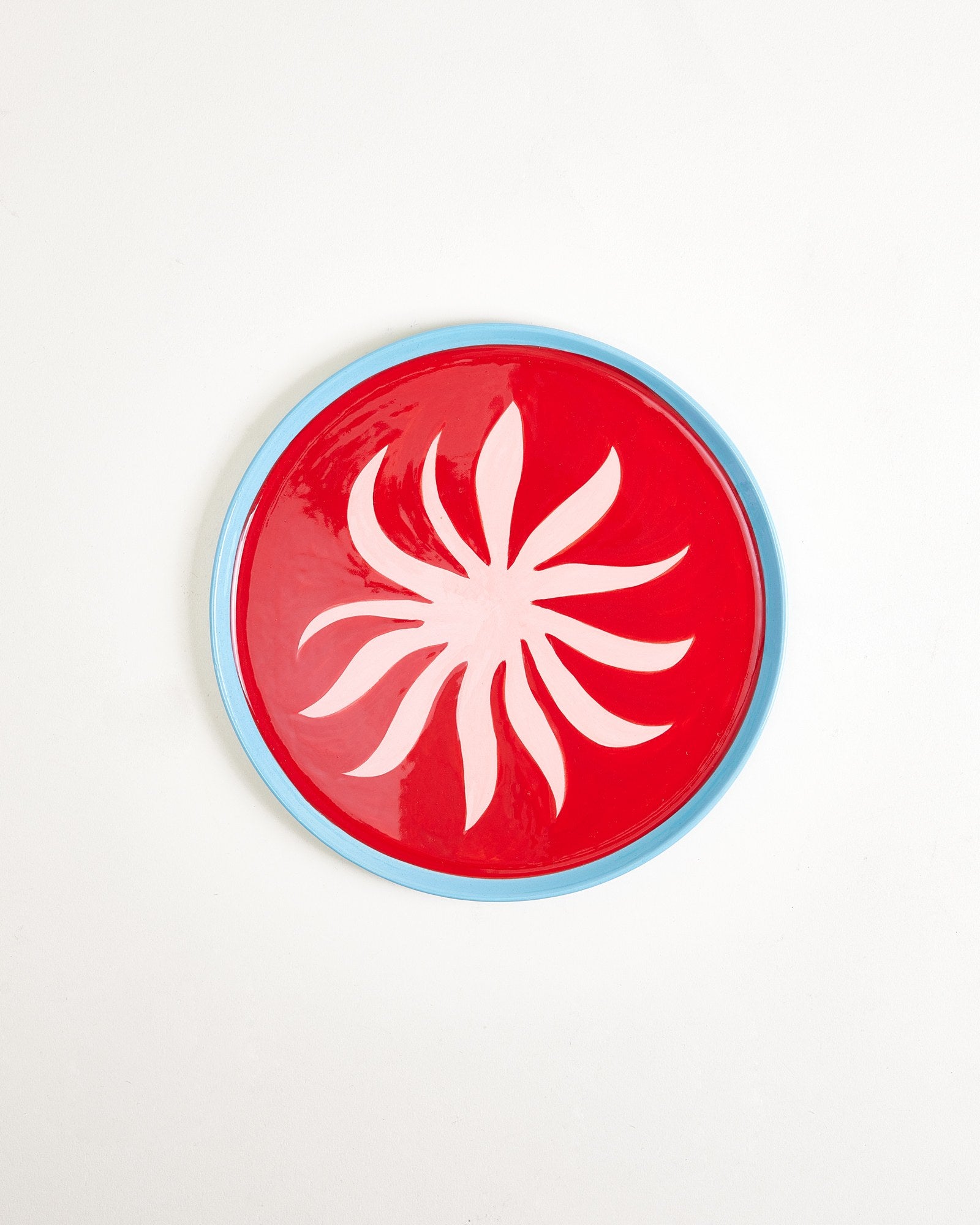 MAM X ISIS MARIA - SMALL PLATE MODERN RED PINK